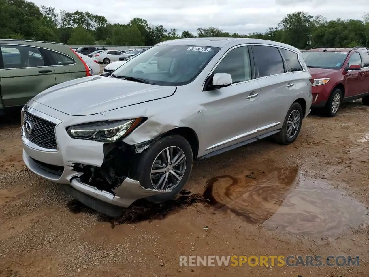 1 Фотография поврежденного автомобиля 5N1DL0MN7LC521312 INFINITI QX60 2020