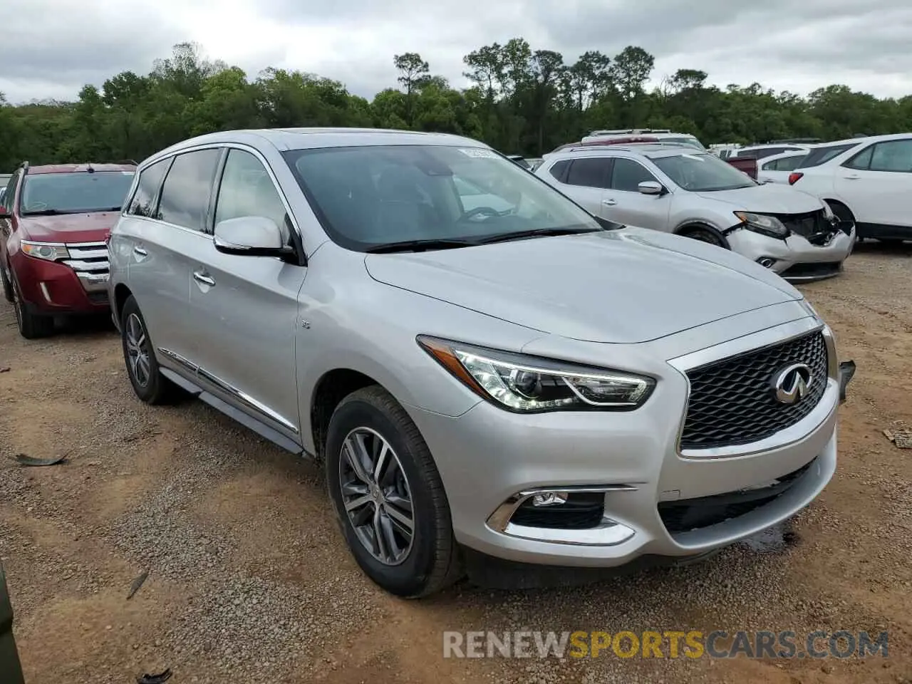 4 Фотография поврежденного автомобиля 5N1DL0MN7LC521312 INFINITI QX60 2020