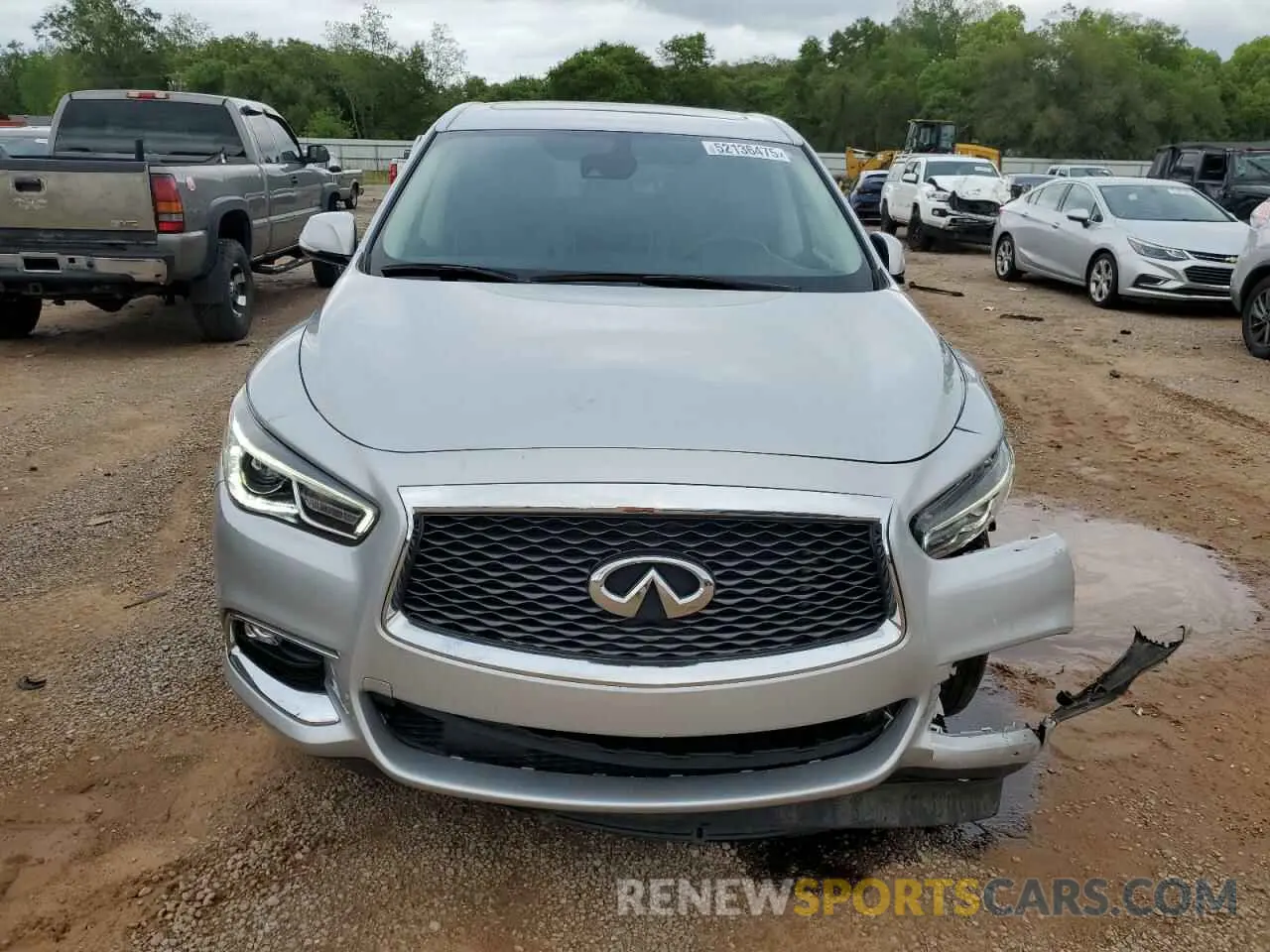 5 Фотография поврежденного автомобиля 5N1DL0MN7LC521312 INFINITI QX60 2020
