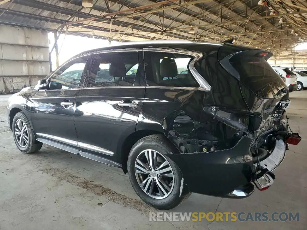 2 Фотография поврежденного автомобиля 5N1DL0MN7LC522993 INFINITI QX60 2020