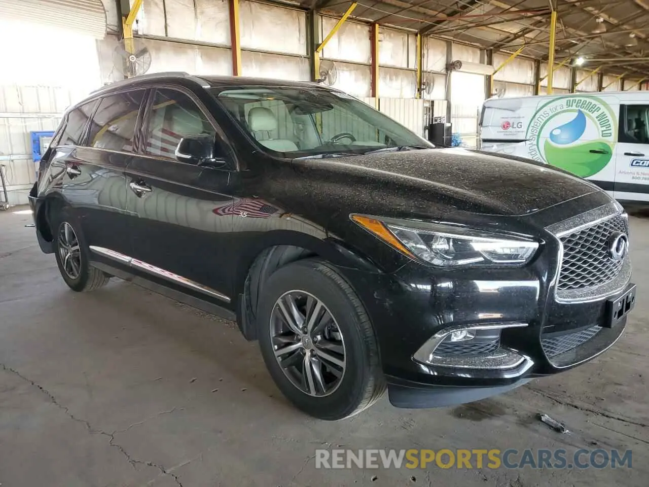 4 Фотография поврежденного автомобиля 5N1DL0MN7LC522993 INFINITI QX60 2020