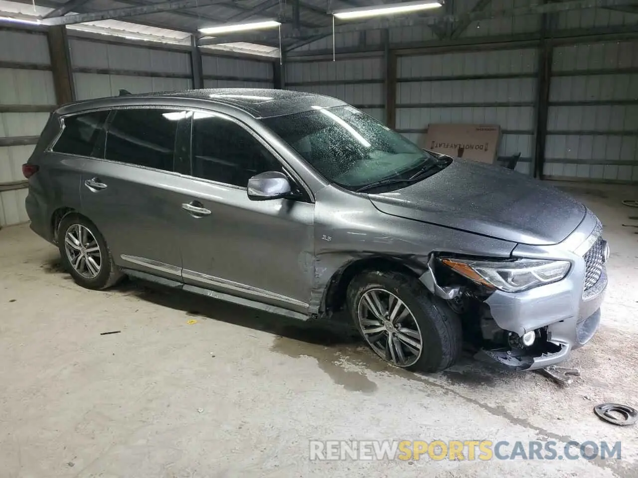 4 Photograph of a damaged car 5N1DL0MN7LC532388 INFINITI QX60 2020