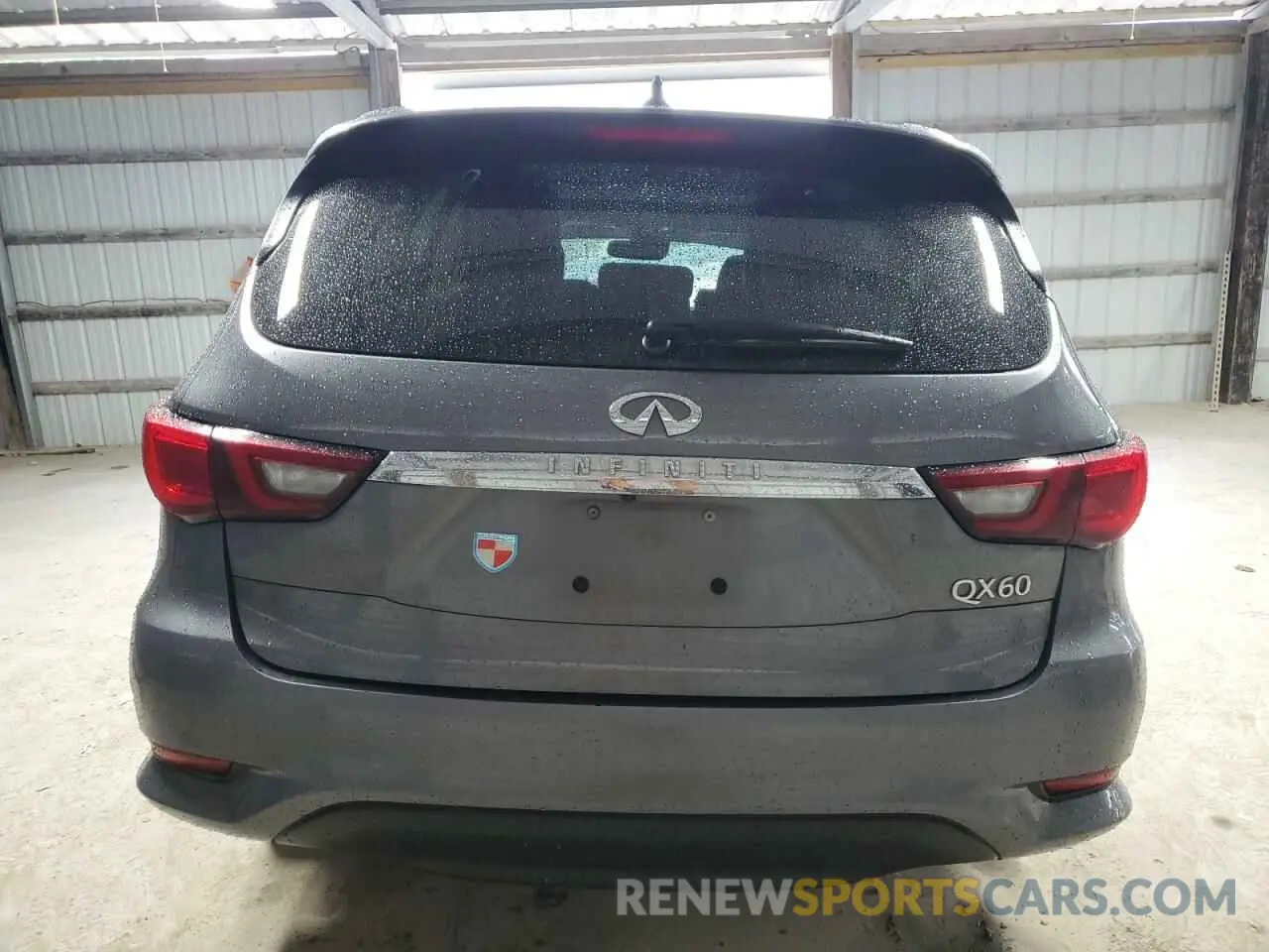 6 Photograph of a damaged car 5N1DL0MN7LC532388 INFINITI QX60 2020