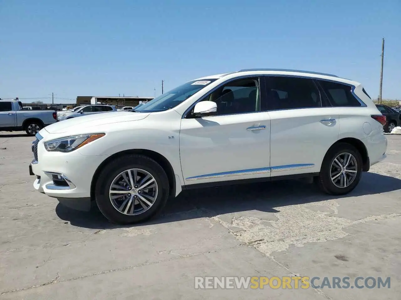 1 Photograph of a damaged car 5N1DL0MN8LC519701 INFINITI QX60 2020