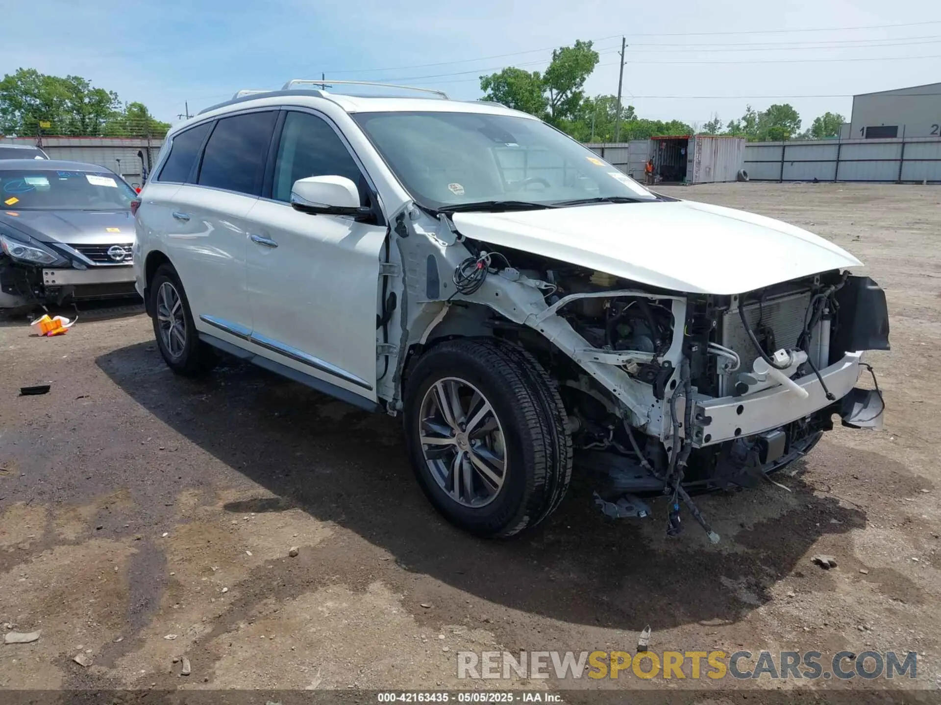 1 Фотография поврежденного автомобиля 5N1DL0MNXLC519635 INFINITI QX60 2020