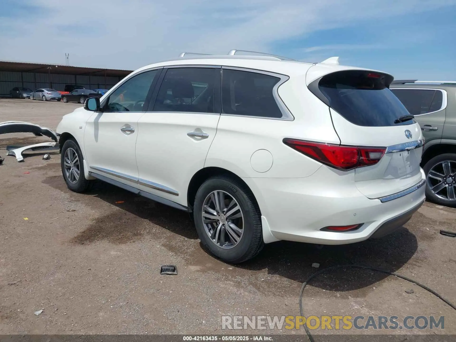 3 Фотография поврежденного автомобиля 5N1DL0MNXLC519635 INFINITI QX60 2020