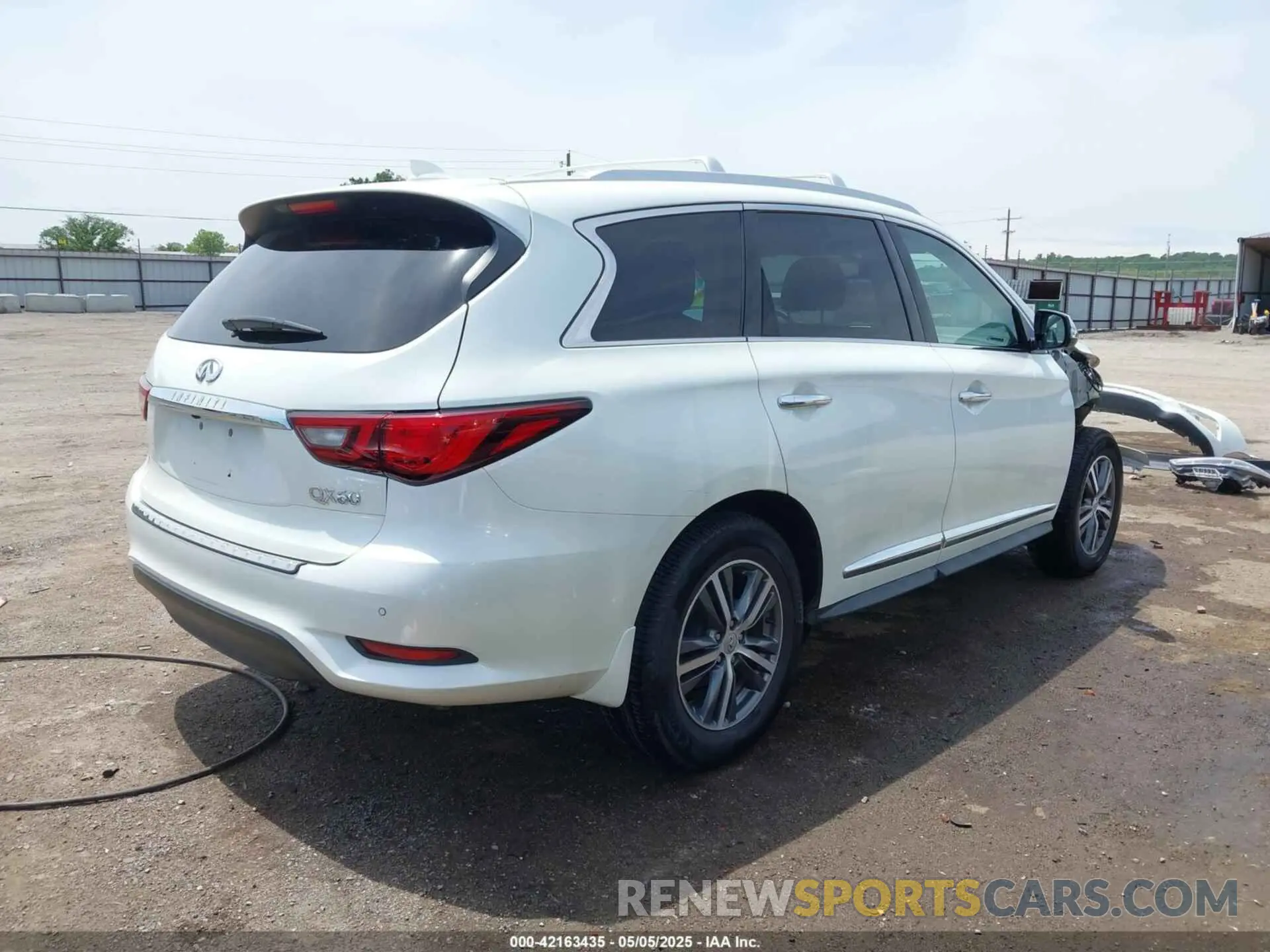 4 Фотография поврежденного автомобиля 5N1DL0MNXLC519635 INFINITI QX60 2020
