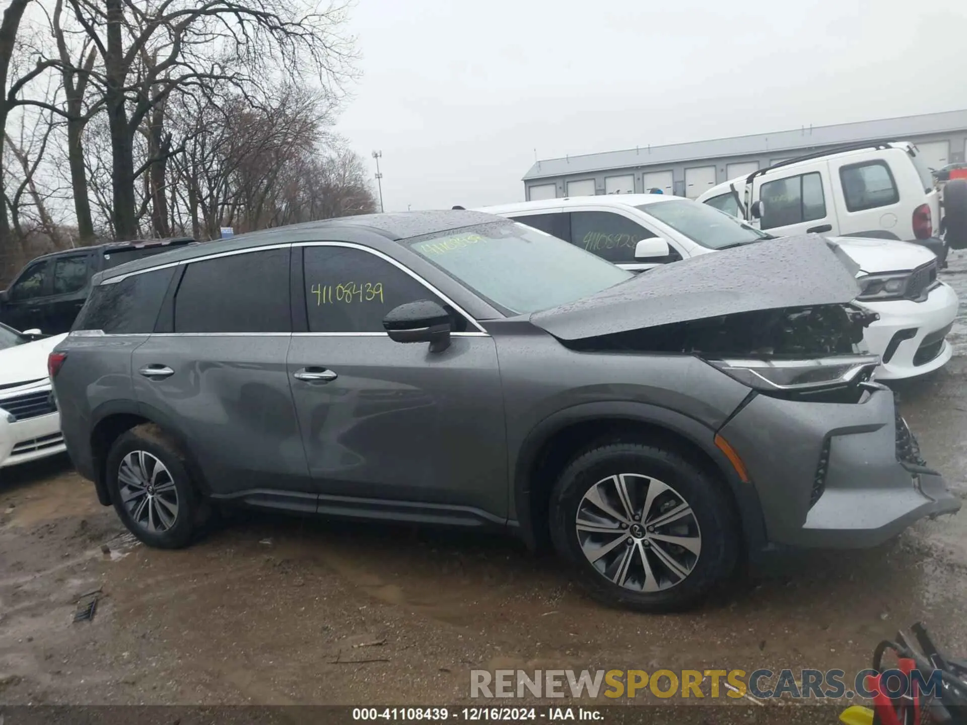 13 Photograph of a damaged car 5N1DL1ES3NC331083 INFINITI QX60 2022