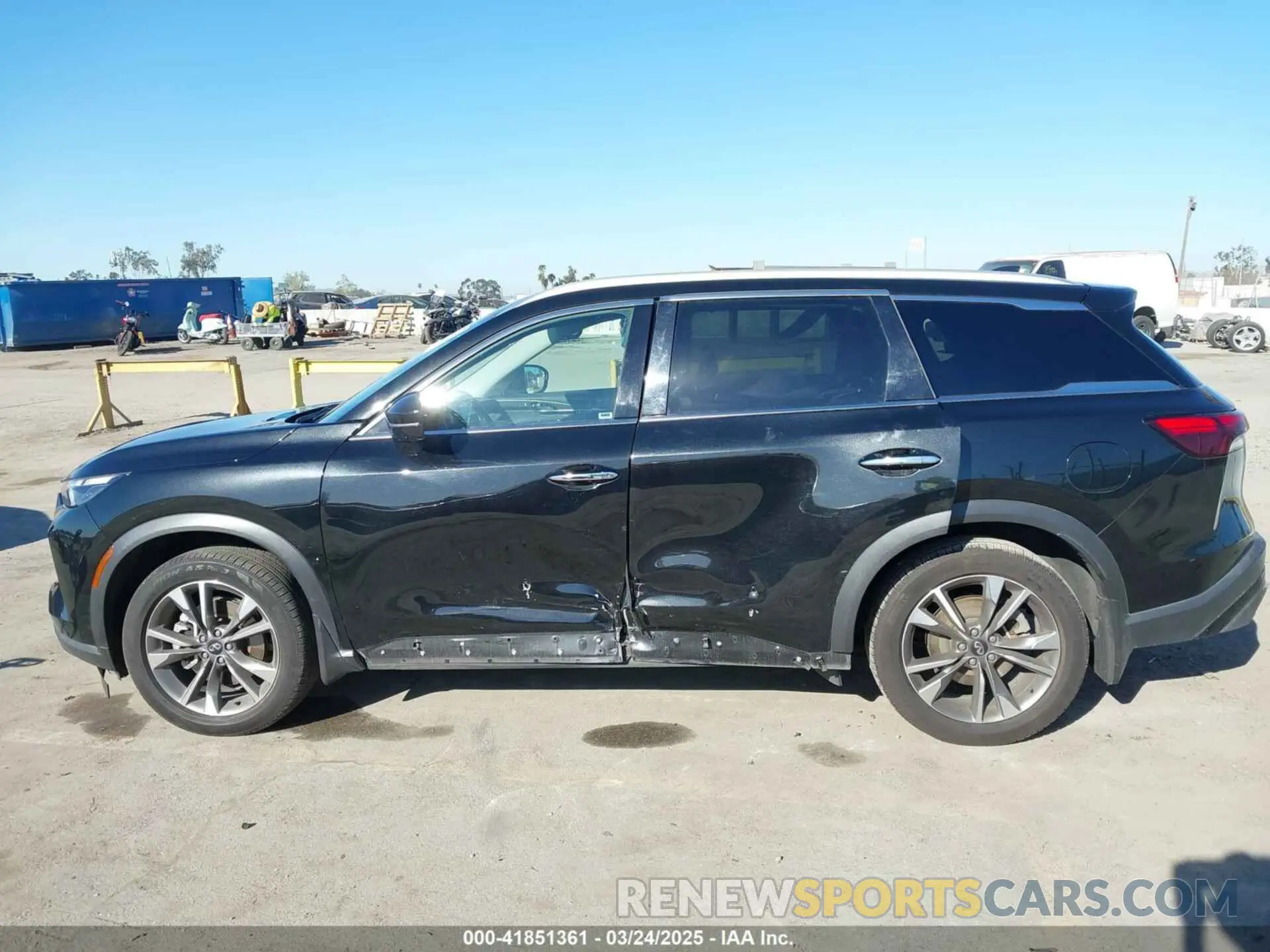 15 Photograph of a damaged car 5N1DL1FR2NC334875 INFINITI QX60 2022