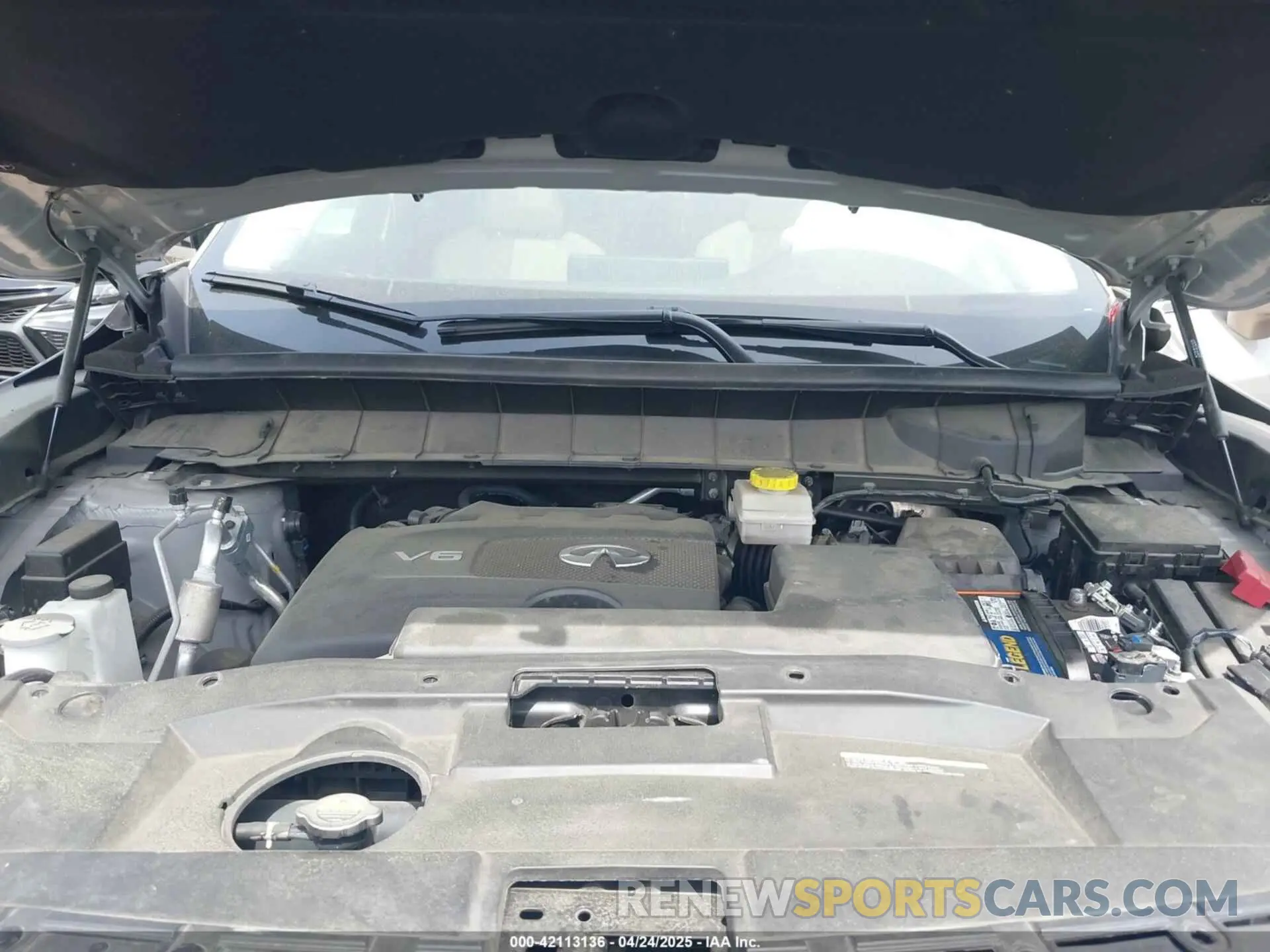 10 Photograph of a damaged car 5N1DL1GS7NC342925 INFINITI QX60 2022
