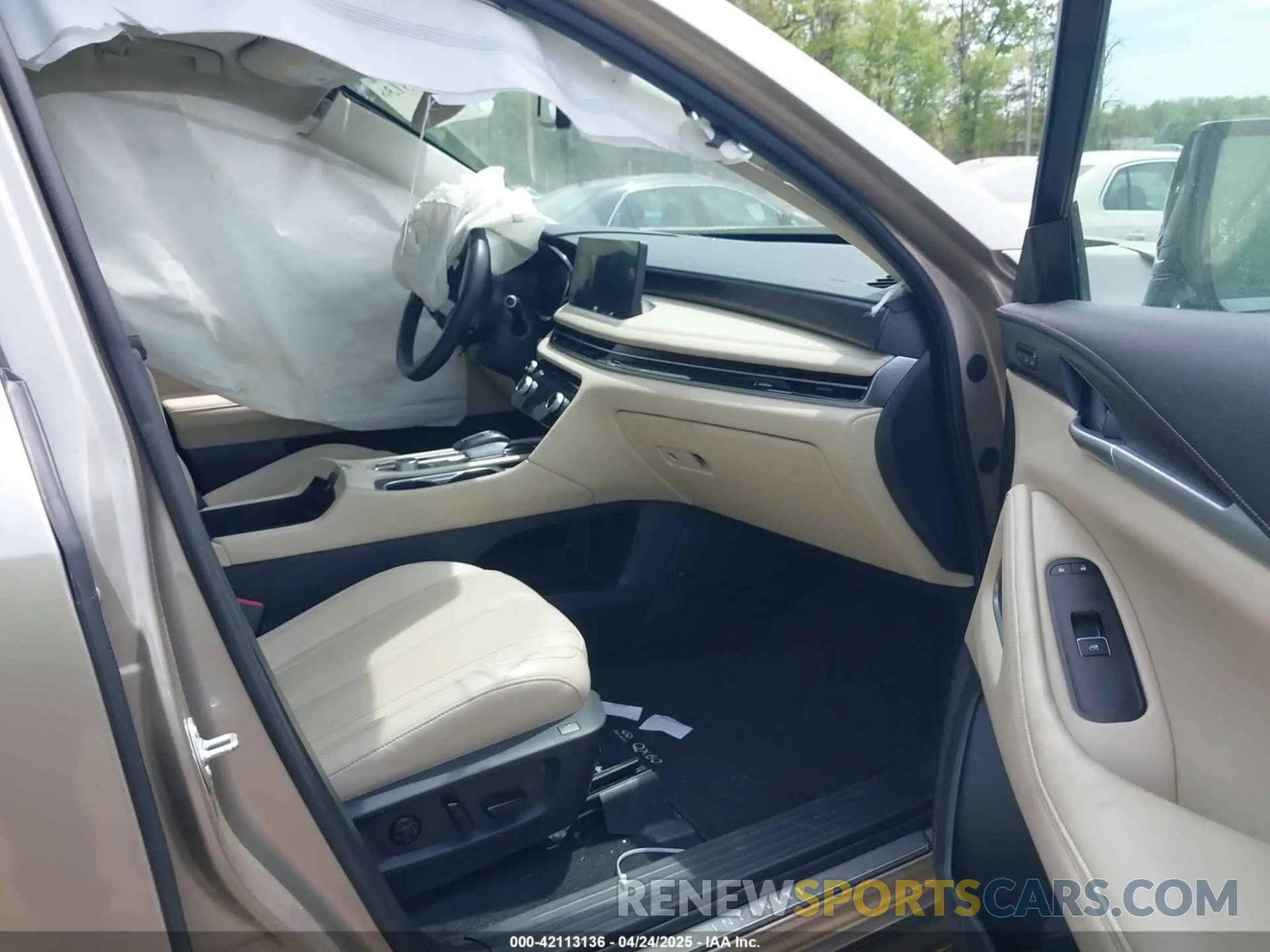 5 Photograph of a damaged car 5N1DL1GS7NC342925 INFINITI QX60 2022