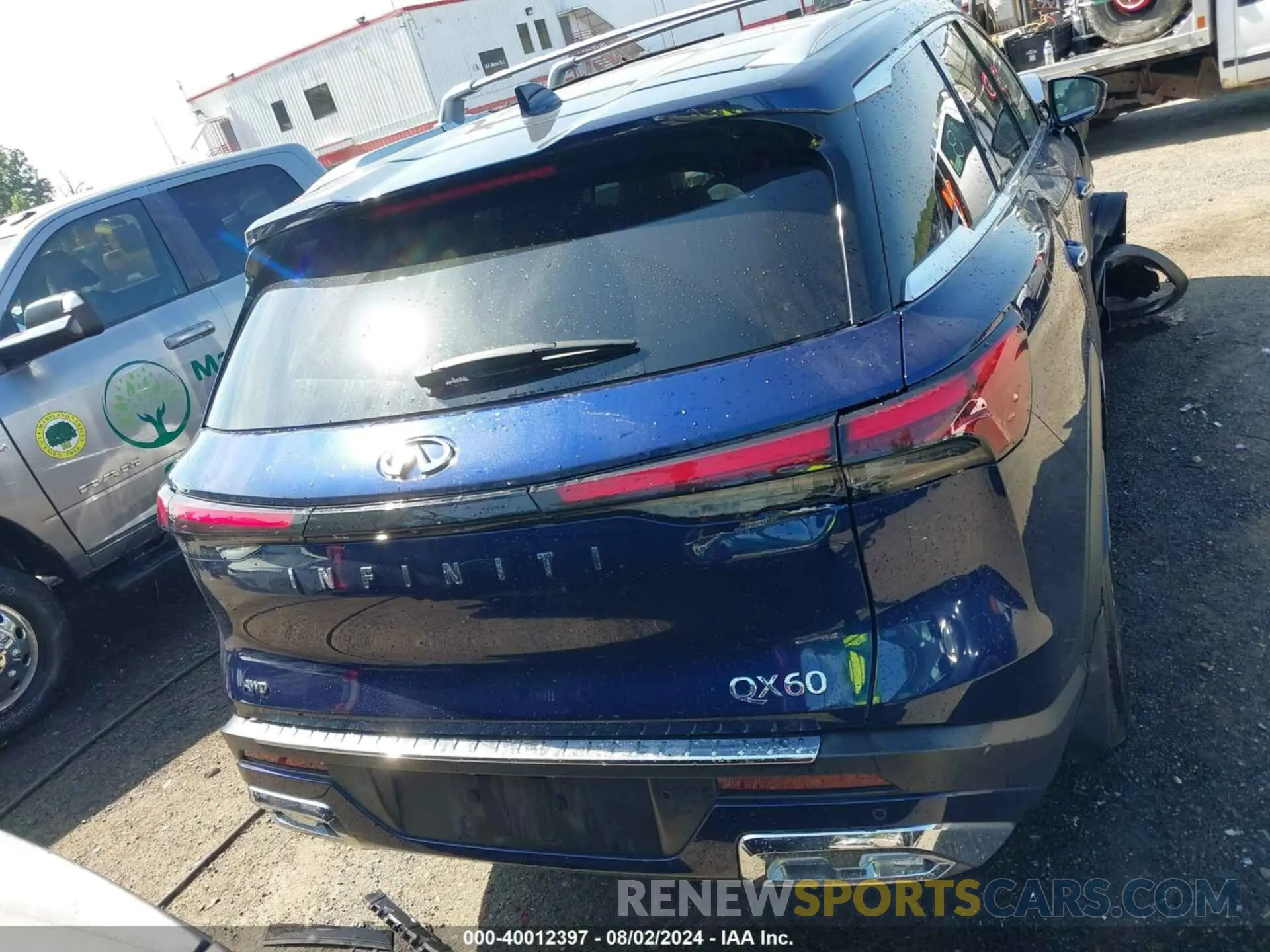 16 Photograph of a damaged car 5N1DL1GSXNC335760 INFINITI QX60 2022