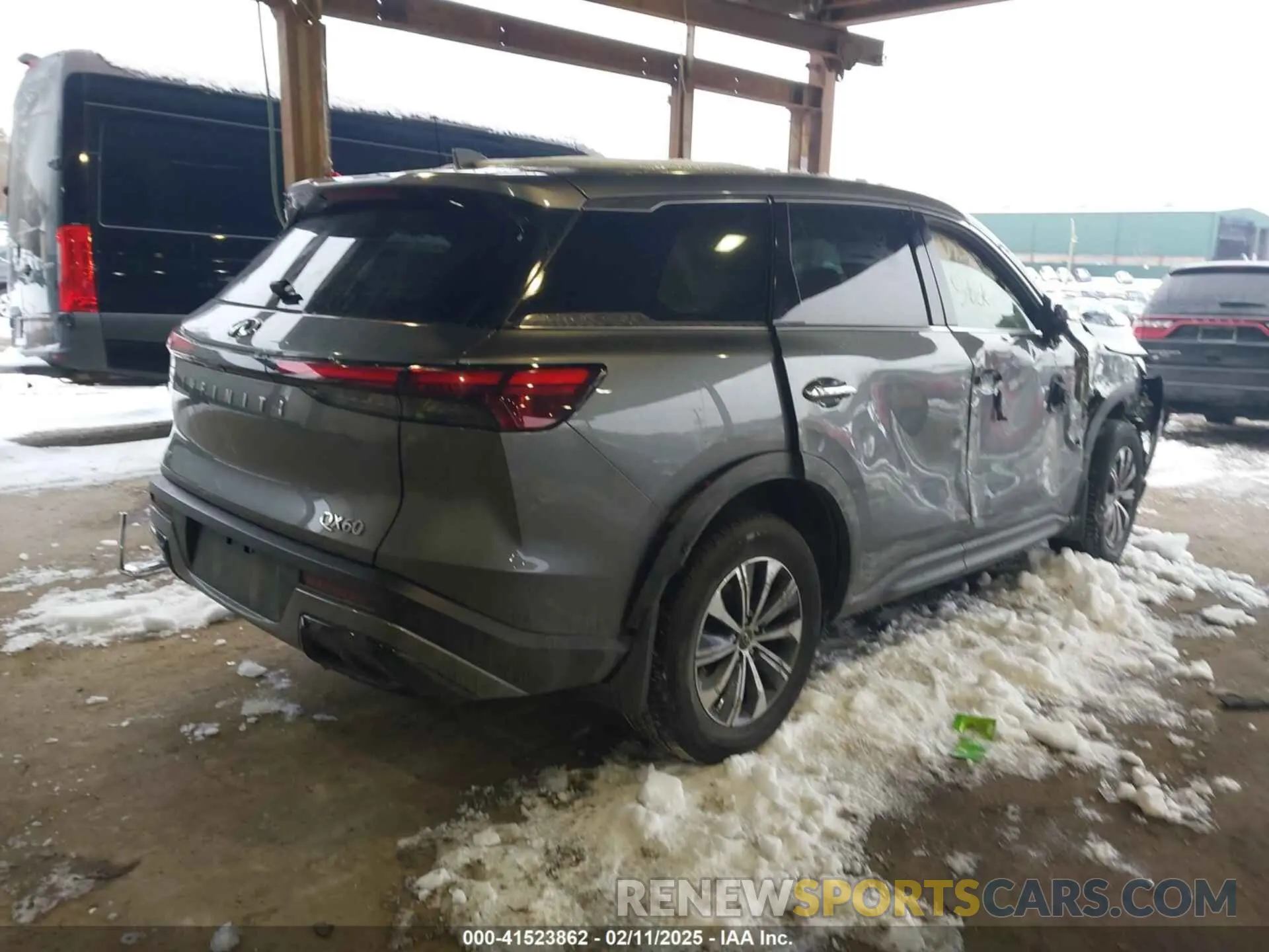 4 Фотография поврежденного автомобиля 5N1DL1ES1PC372797 INFINITI QX60 2023