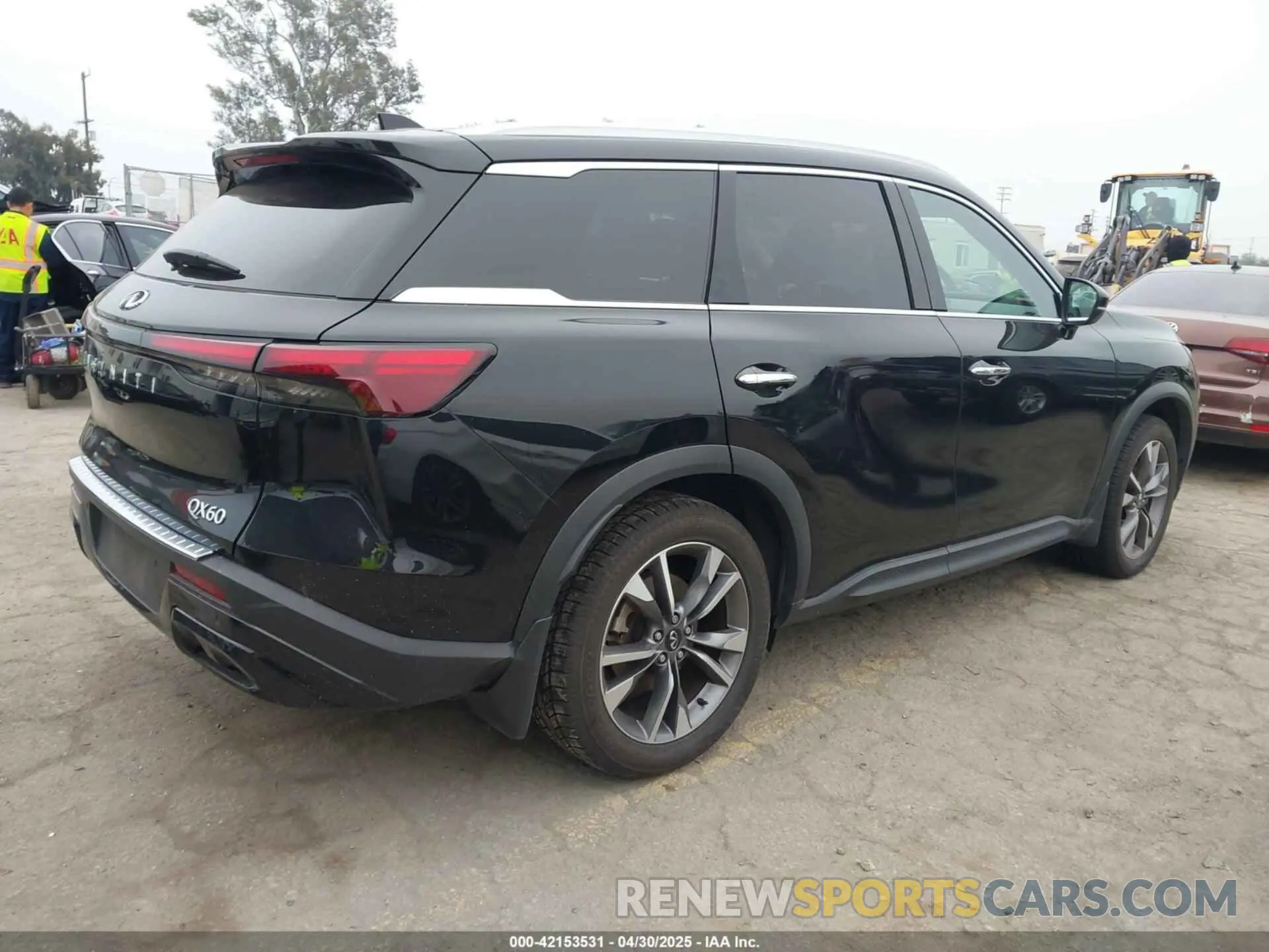 4 Фотография поврежденного автомобиля 5N1DL1FR0PC330892 INFINITI QX60 2023