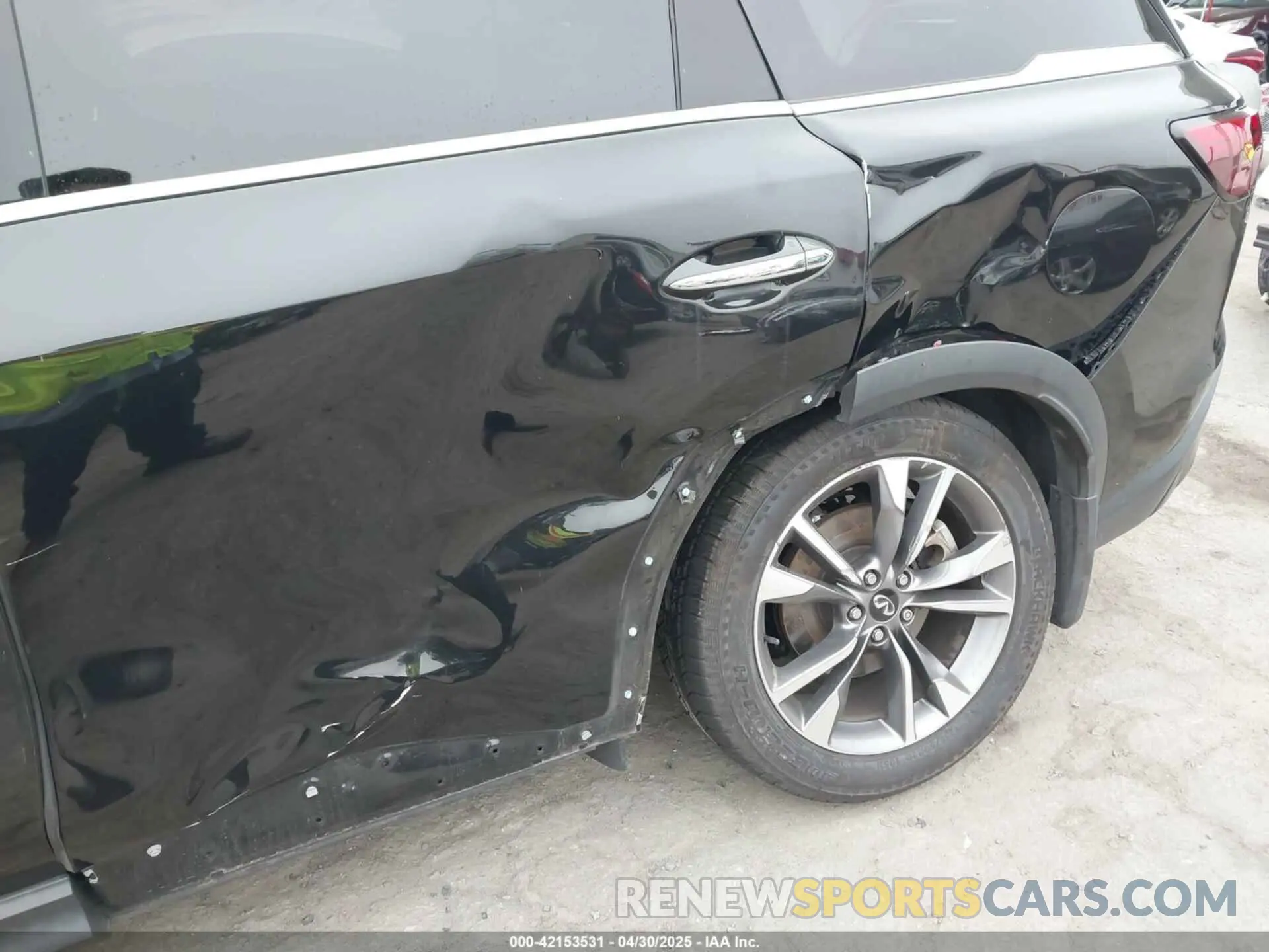 6 Фотография поврежденного автомобиля 5N1DL1FR0PC330892 INFINITI QX60 2023