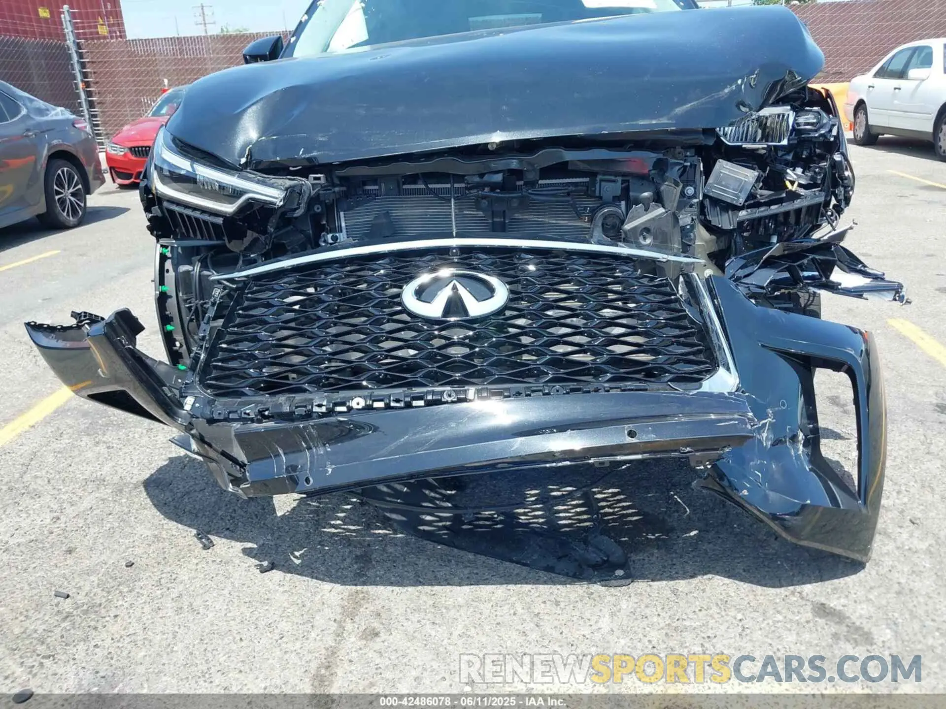 6 Photograph of a damaged car 5N1DL1FR2PC332501 INFINITI QX60 2023
