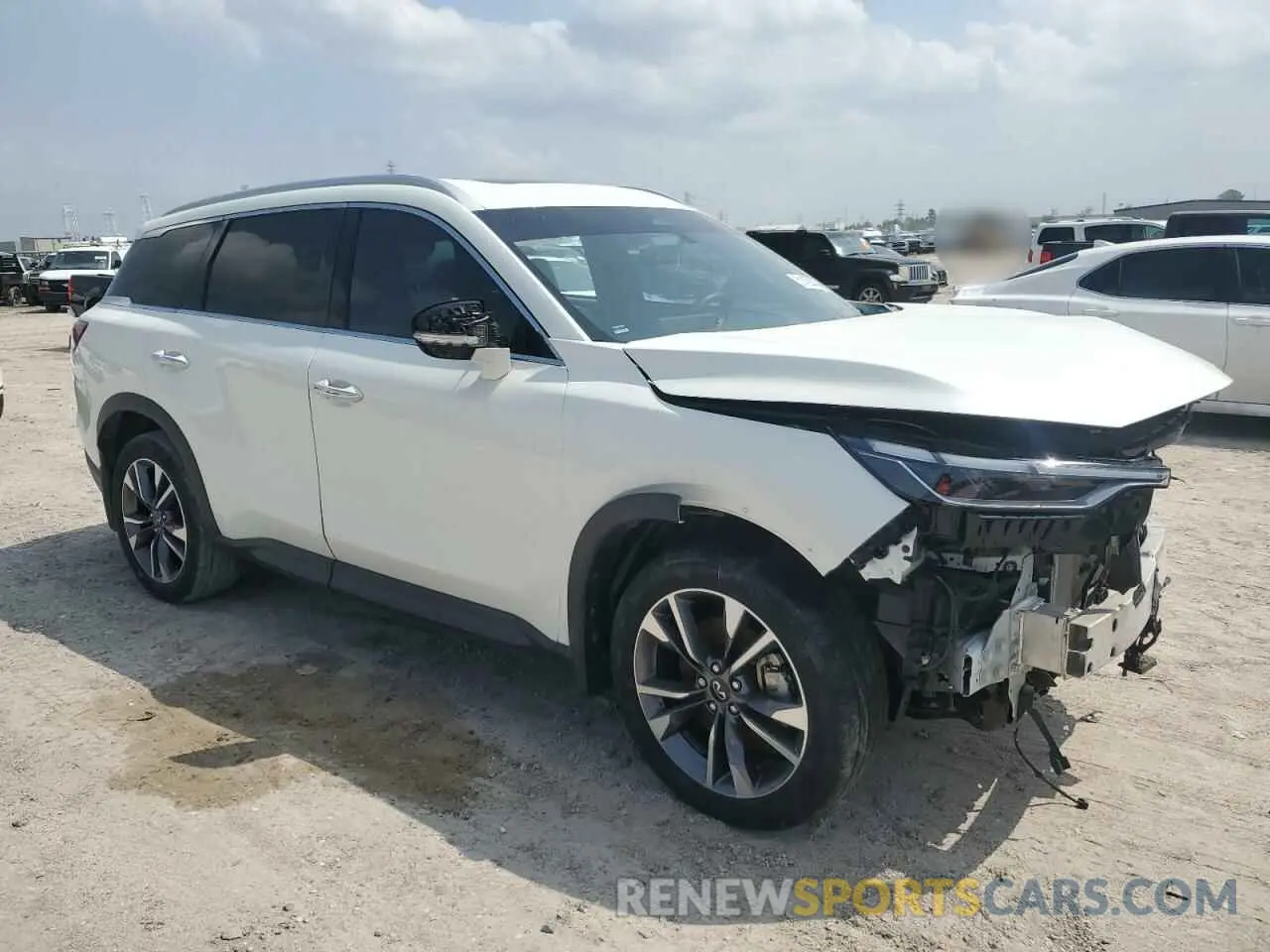 4 Фотография поврежденного автомобиля 5N1DL1FR4PC353091 INFINITI QX60 2023