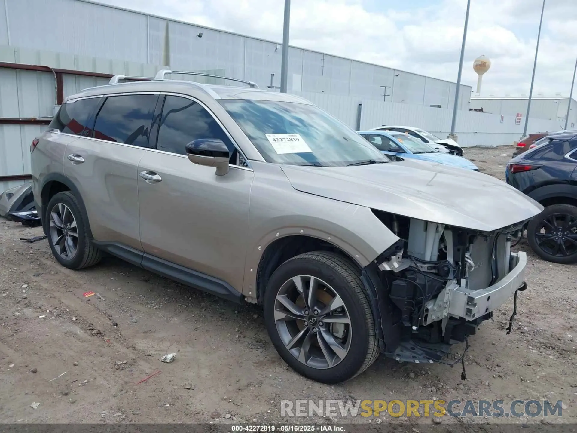 1 Фотография поврежденного автомобиля 5N1DL1FR8PC354793 INFINITI QX60 2023