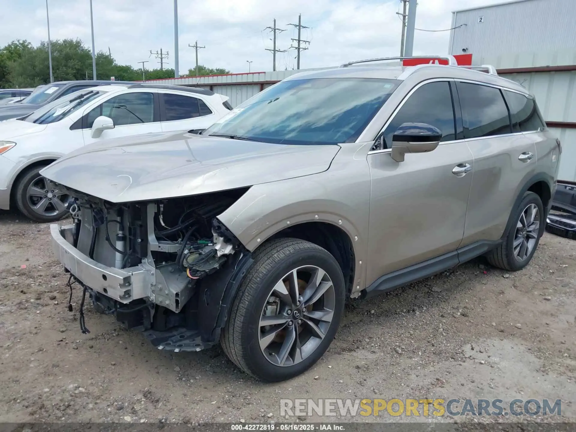 2 Фотография поврежденного автомобиля 5N1DL1FR8PC354793 INFINITI QX60 2023