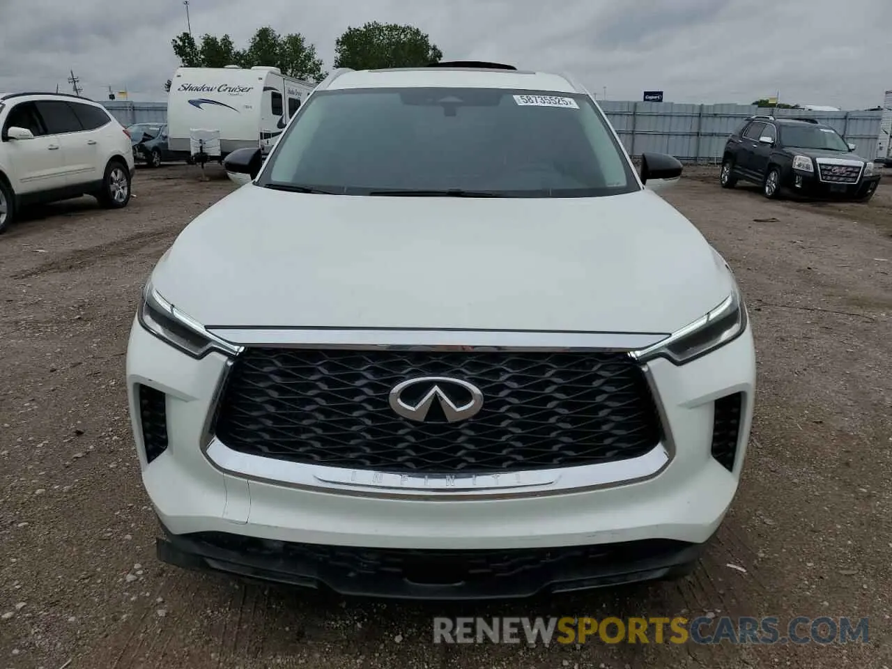 5 Photograph of a damaged car 5N1DL1FR8PC371108 INFINITI QX60 2023