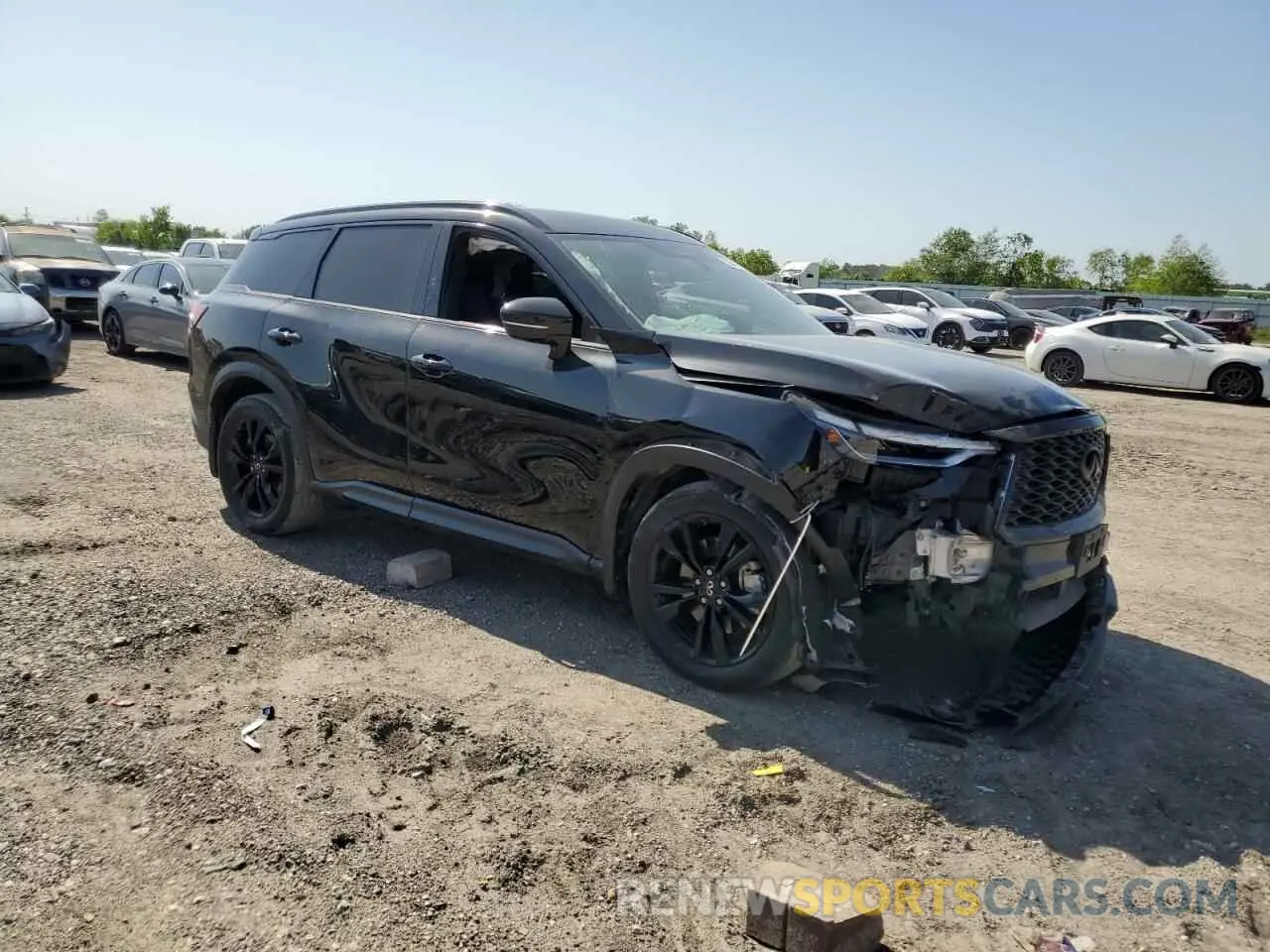 4 Фотография поврежденного автомобиля 5N1DL1FR9PC361042 INFINITI QX60 2023