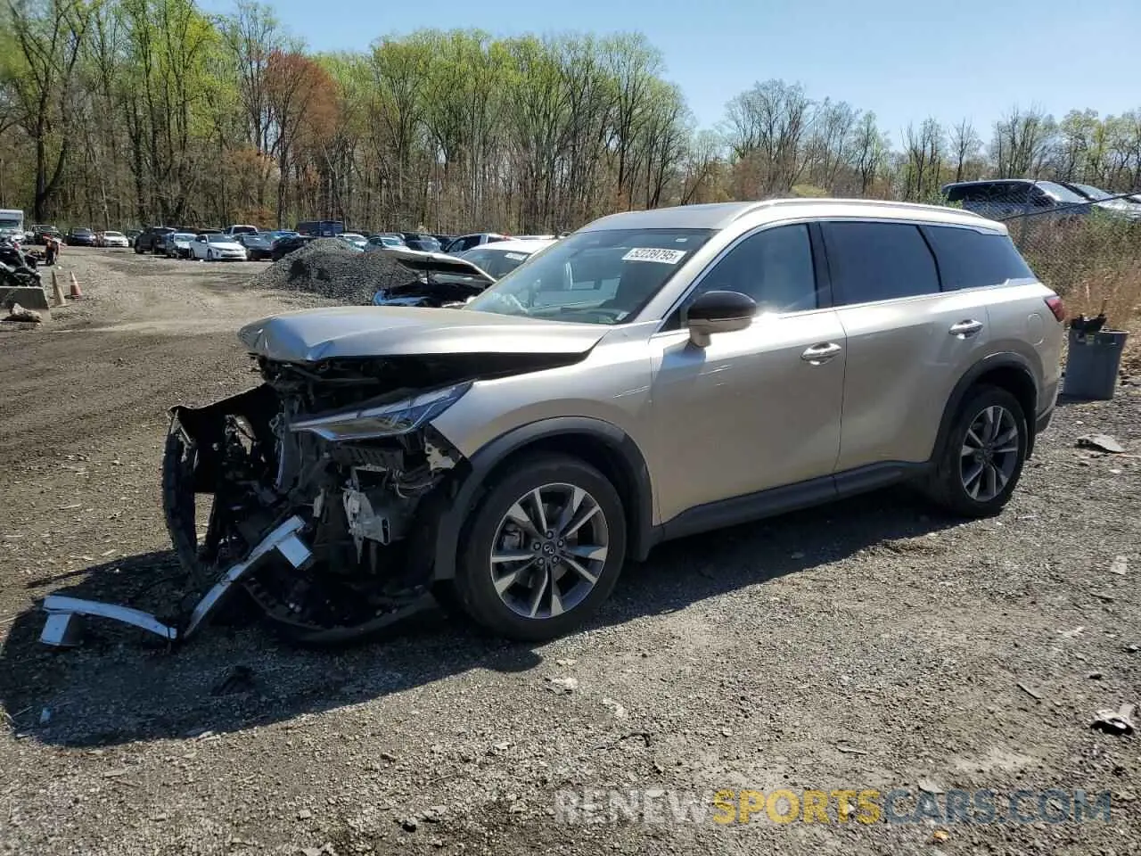 1 Photograph of a damaged car 5N1DL1FS0PC357691 INFINITI QX60 2023