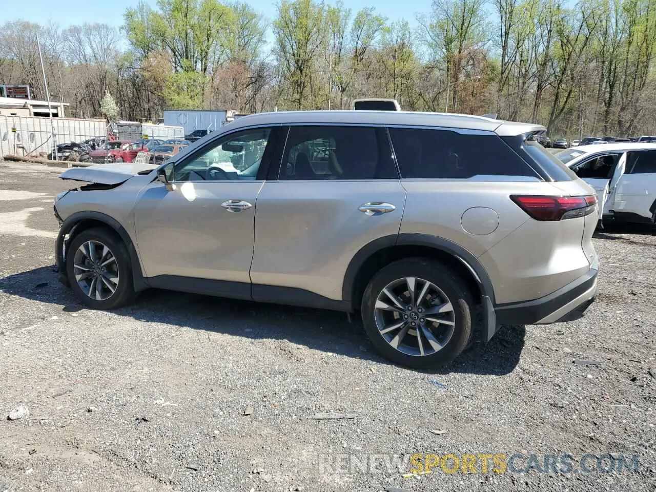 2 Photograph of a damaged car 5N1DL1FS0PC357691 INFINITI QX60 2023