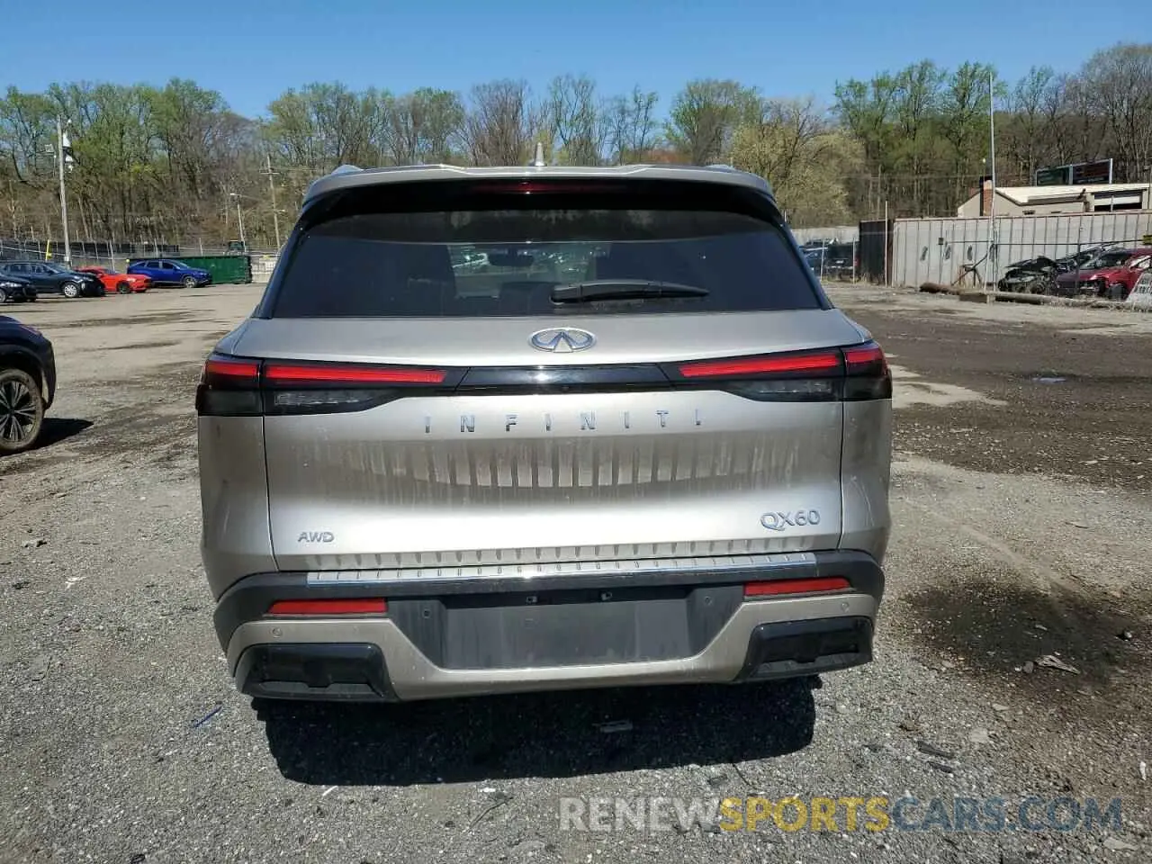 6 Photograph of a damaged car 5N1DL1FS0PC357691 INFINITI QX60 2023