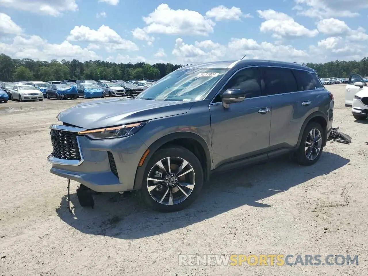 1 Photograph of a damaged car 5N1DL1FS1PC361586 INFINITI QX60 2023