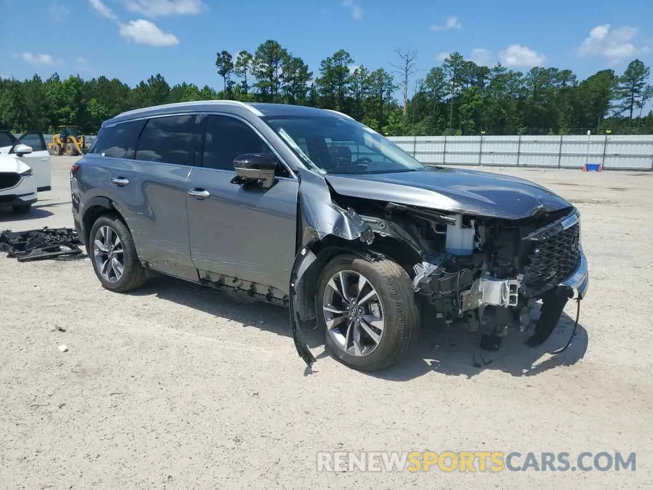 4 Photograph of a damaged car 5N1DL1FS1PC361586 INFINITI QX60 2023