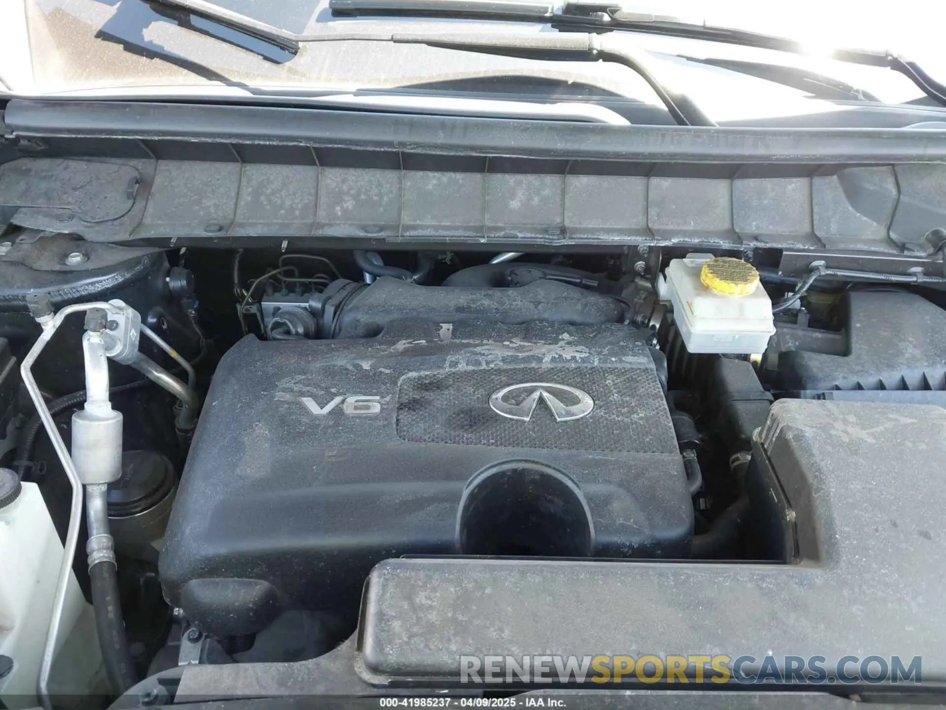 10 Photograph of a damaged car 5N1DL1FS3PC358124 INFINITI QX60 2023