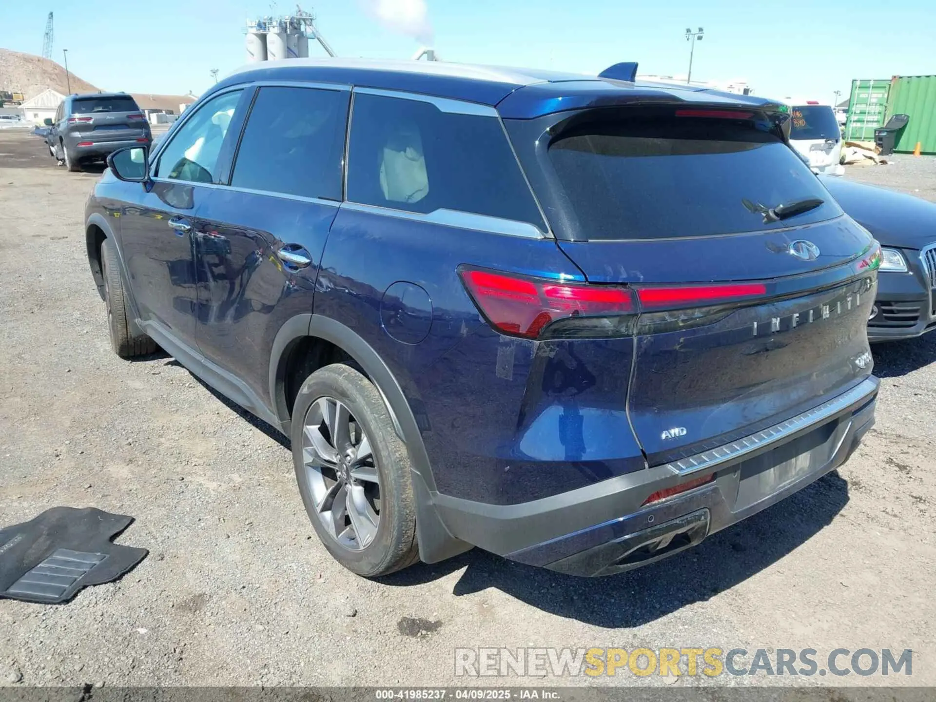 3 Photograph of a damaged car 5N1DL1FS3PC358124 INFINITI QX60 2023