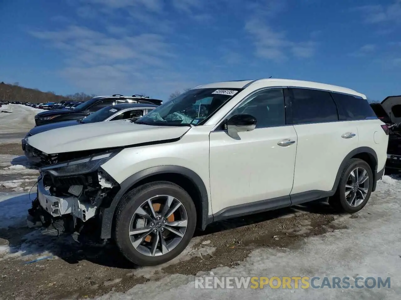 1 Фотография поврежденного автомобиля 5N1DL1FS3PC358270 INFINITI QX60 2023