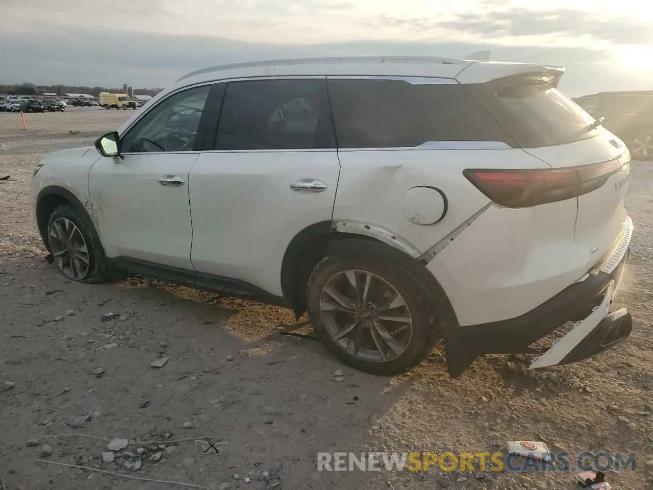 2 Photograph of a damaged car 5N1DL1FS7PC368302 INFINITI QX60 2023