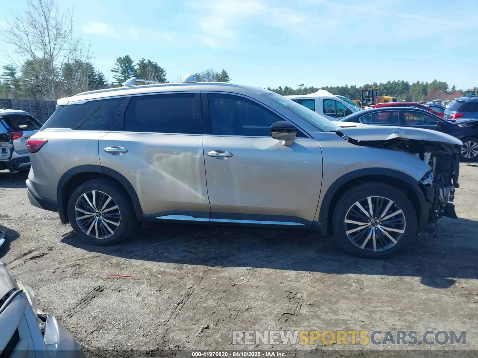 14 Photograph of a damaged car 5N1DL1GR6PC357982 INFINITI QX60 2023