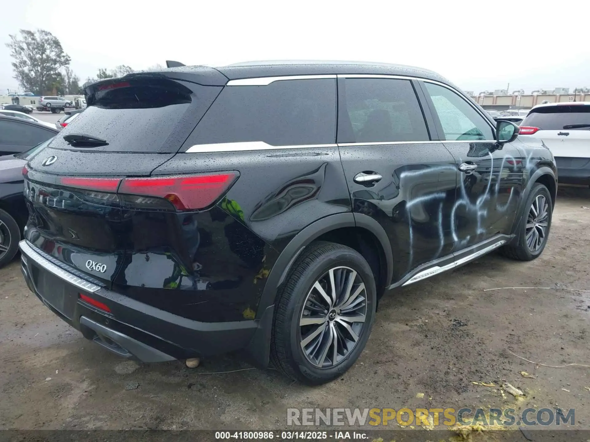 4 Фотография поврежденного автомобиля 5N1DL1GS3PC362401 INFINITI QX60 2023