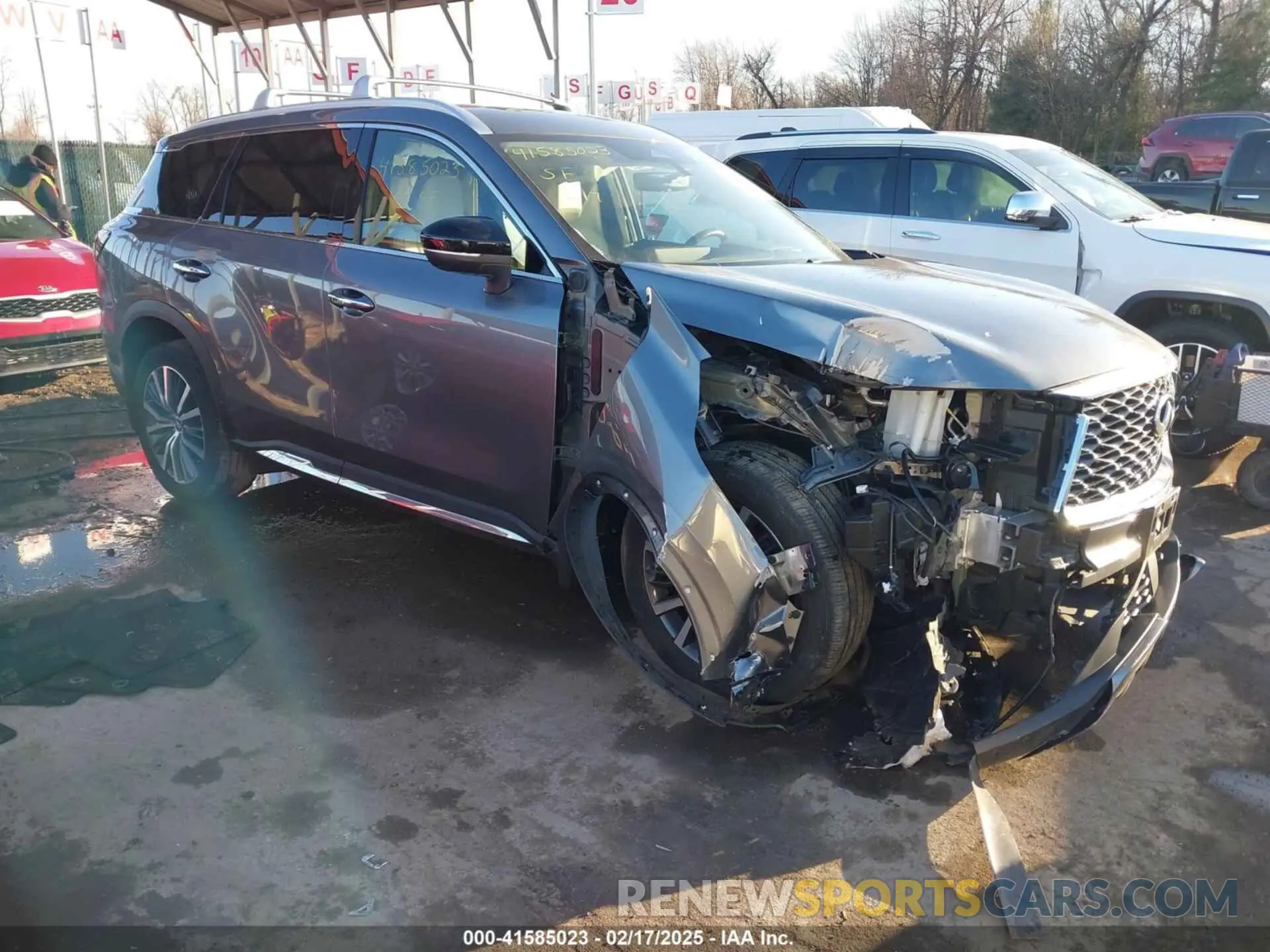 1 Photograph of a damaged car 5N1DL1GS4PC332940 INFINITI QX60 2023