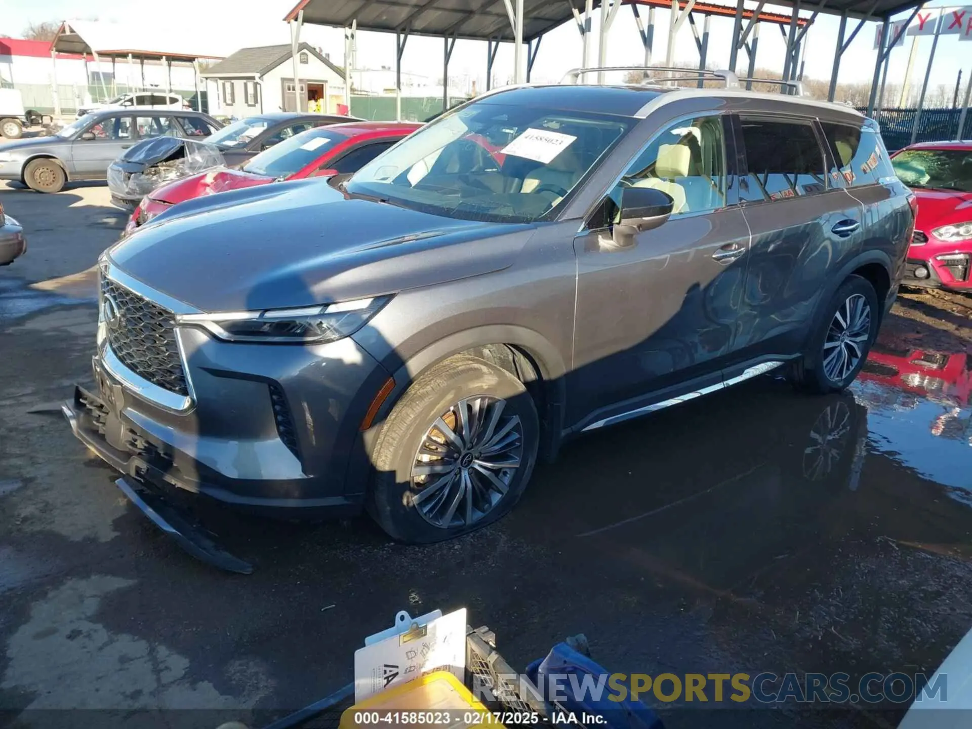 2 Photograph of a damaged car 5N1DL1GS4PC332940 INFINITI QX60 2023