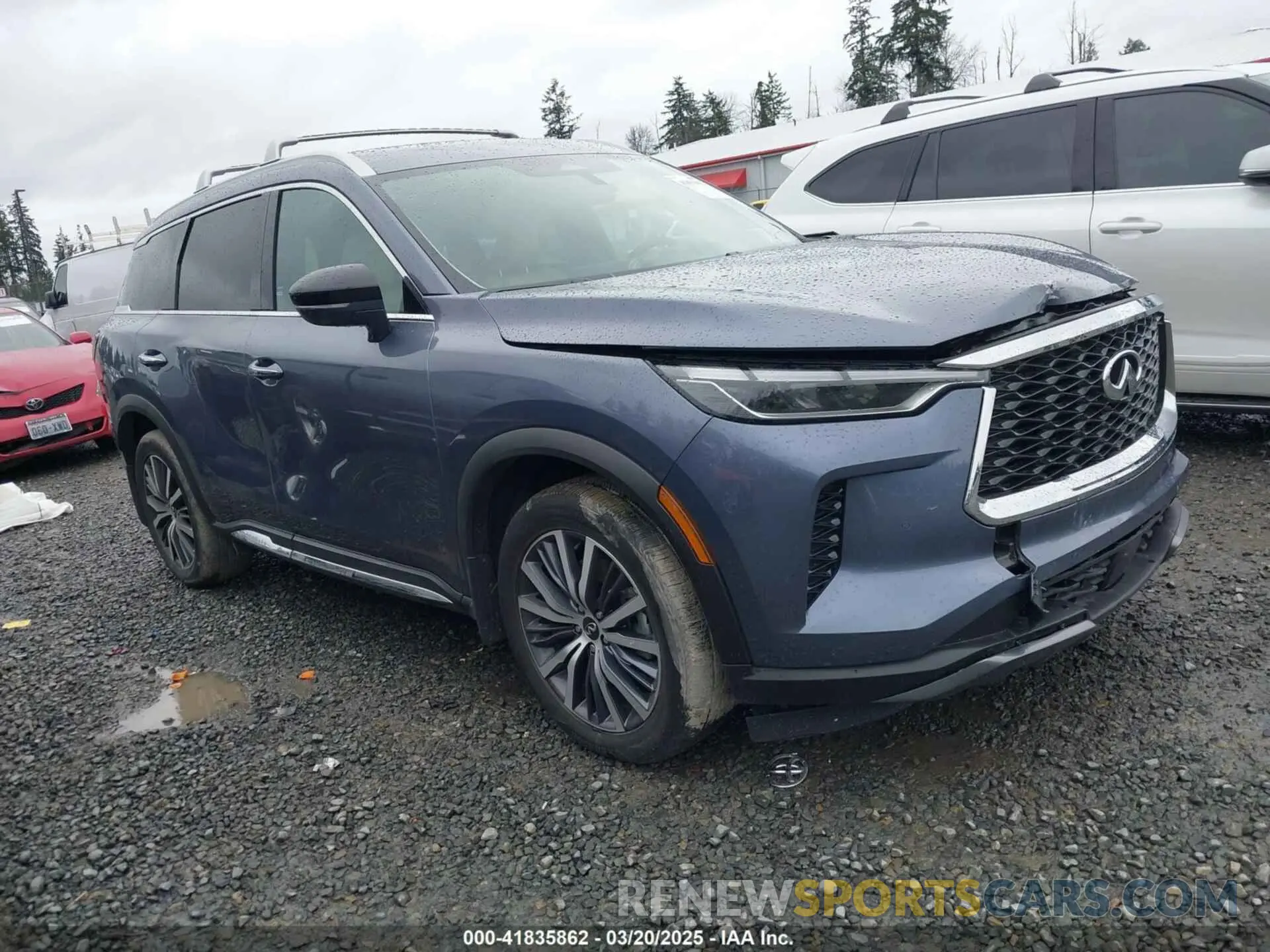 1 Photograph of a damaged car 5N1DL1GS8PC375760 INFINITI QX60 2023