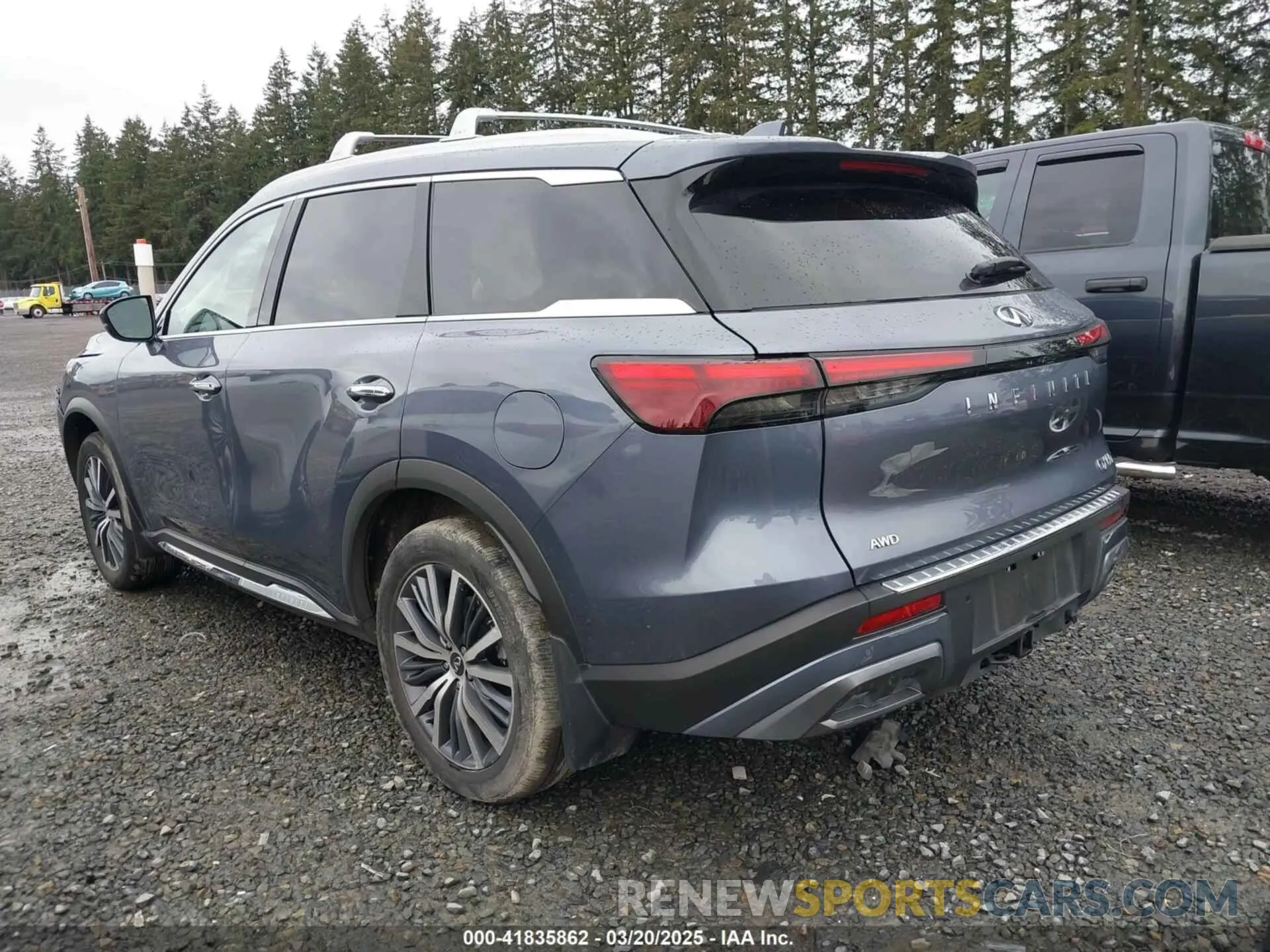 3 Photograph of a damaged car 5N1DL1GS8PC375760 INFINITI QX60 2023