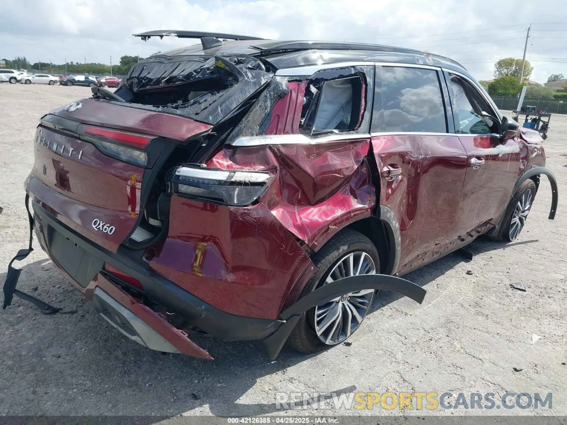 4 Фотография поврежденного автомобиля 5N1DL1HT6PC331165 INFINITI QX60 2023
