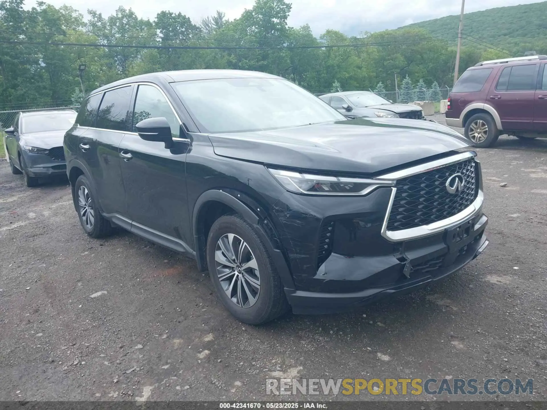 1 Фотография поврежденного автомобиля 5N1DL1ER2RC340084 INFINITI QX60 2024
