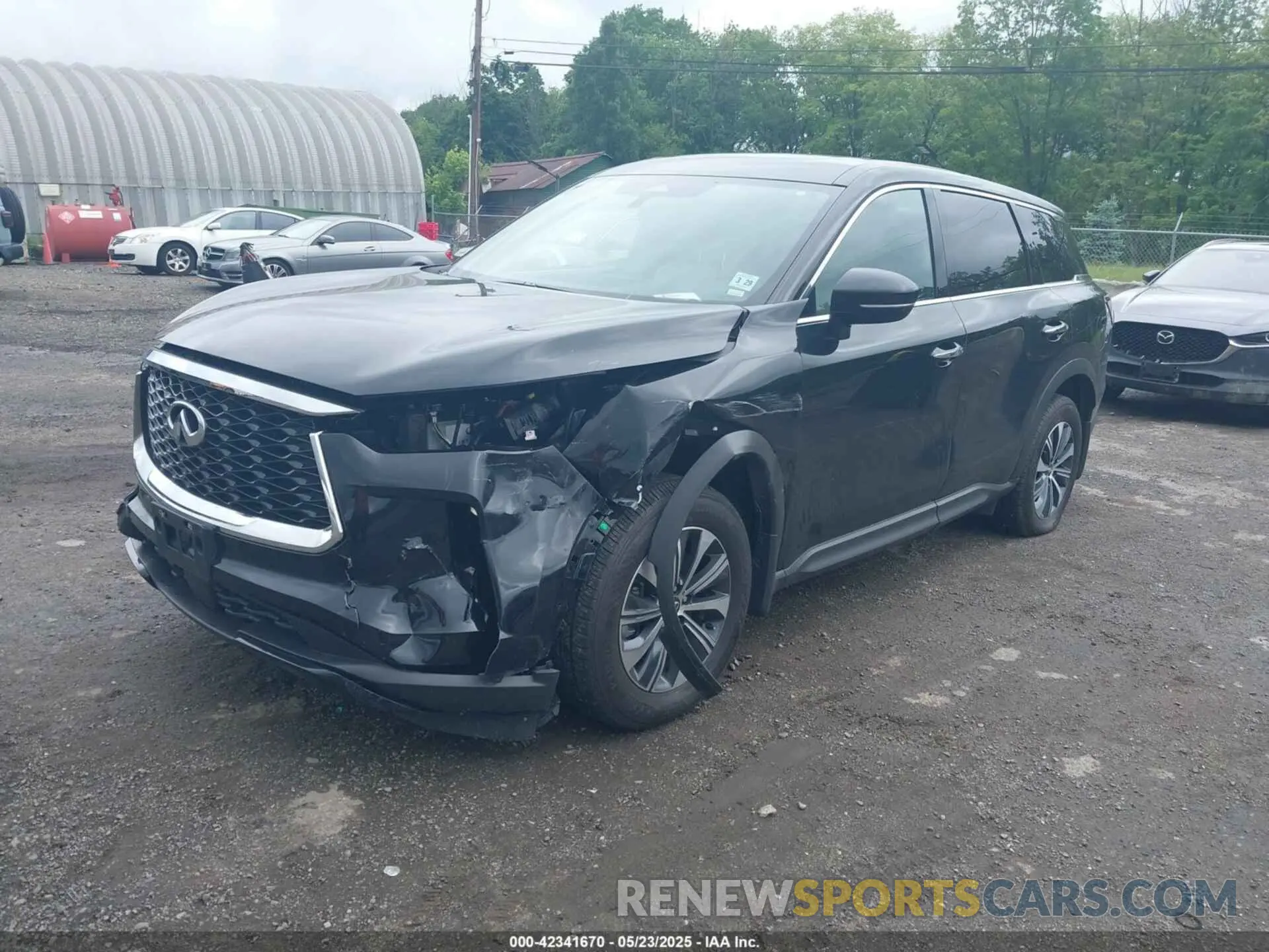 2 Фотография поврежденного автомобиля 5N1DL1ER2RC340084 INFINITI QX60 2024