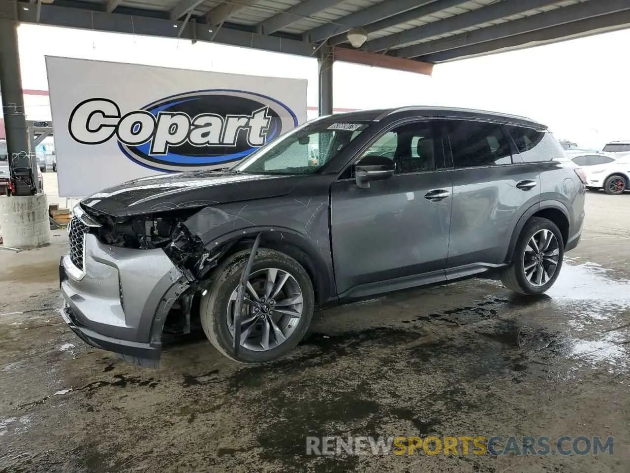 1 Photograph of a damaged car 5N1DL1FR1RC337210 INFINITI QX60 2024