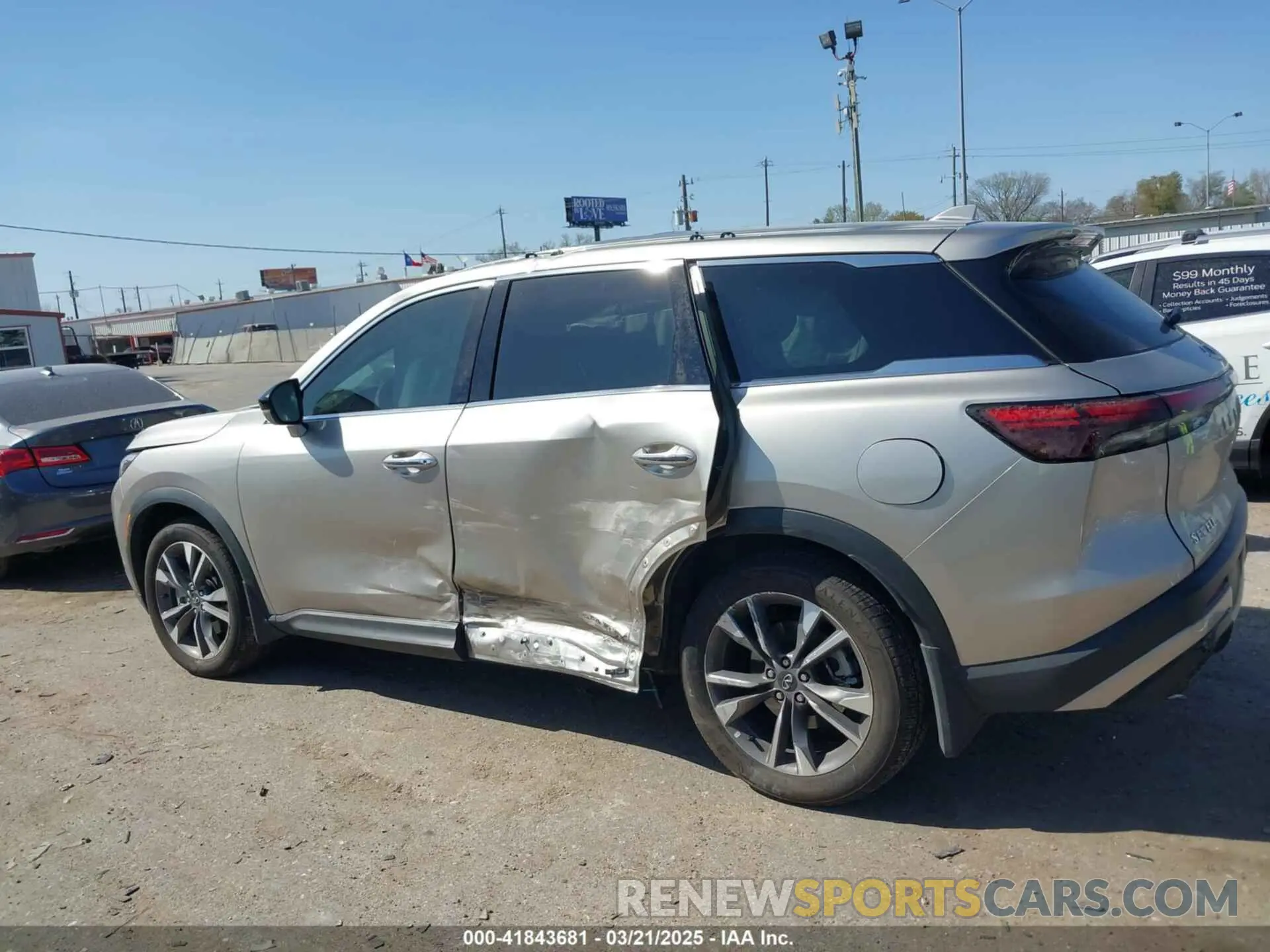 14 Photograph of a damaged car 5N1DL1FR6RC344203 INFINITI QX60 2024