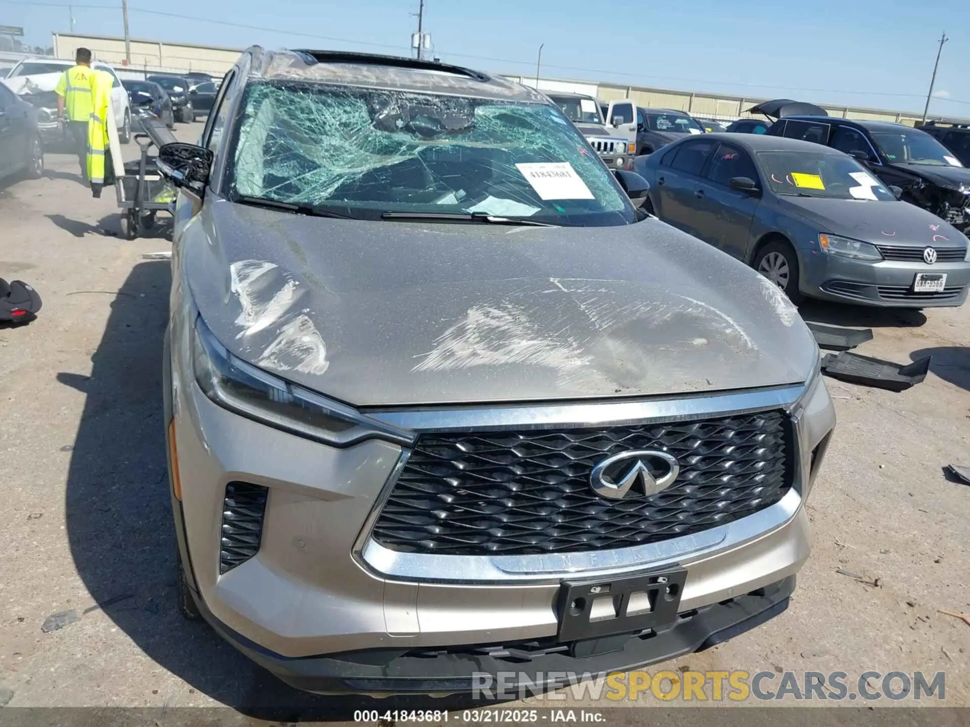 6 Photograph of a damaged car 5N1DL1FR6RC344203 INFINITI QX60 2024