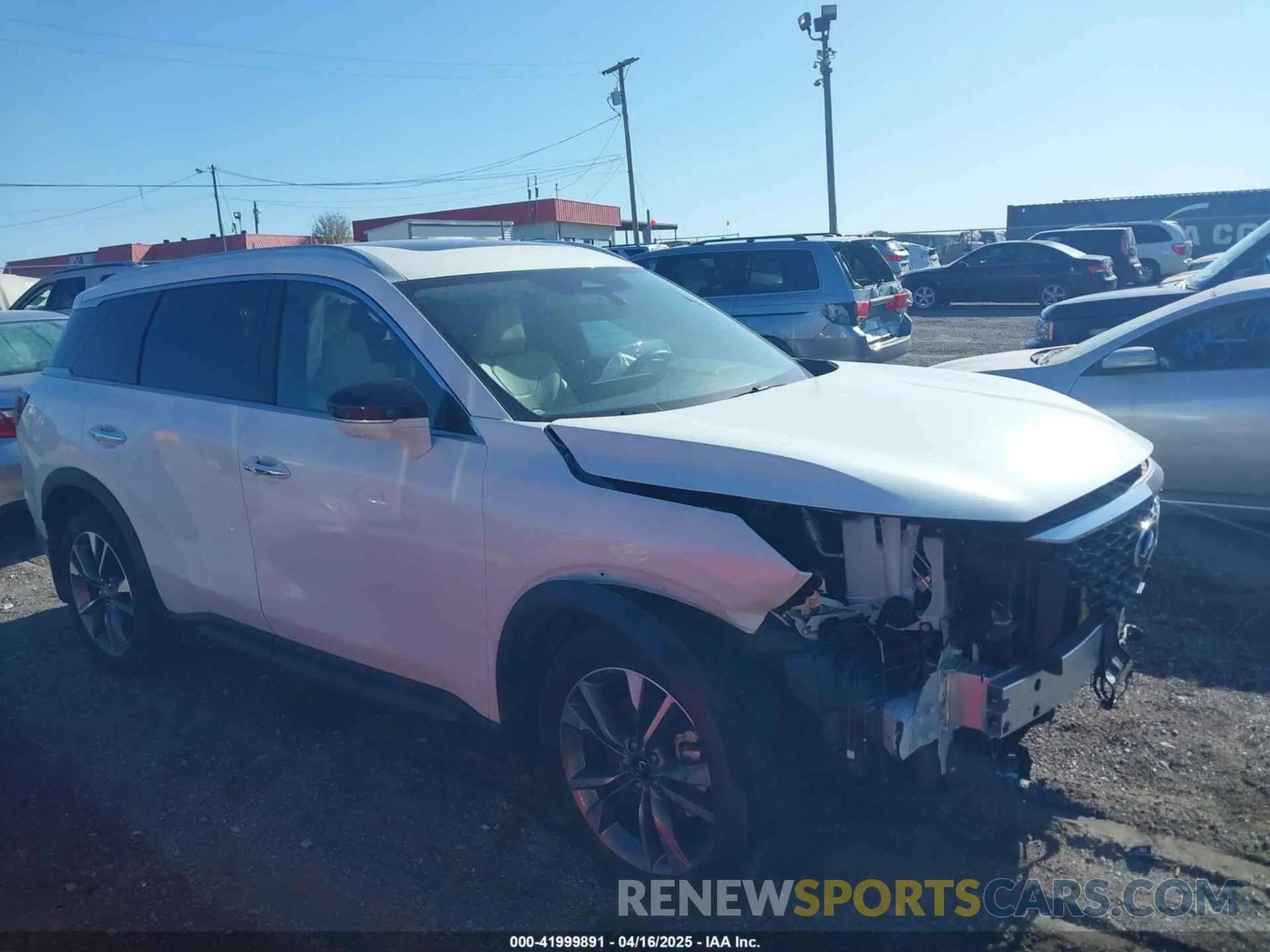 14 Photograph of a damaged car 5N1DL1FR7RC355114 INFINITI QX60 2024