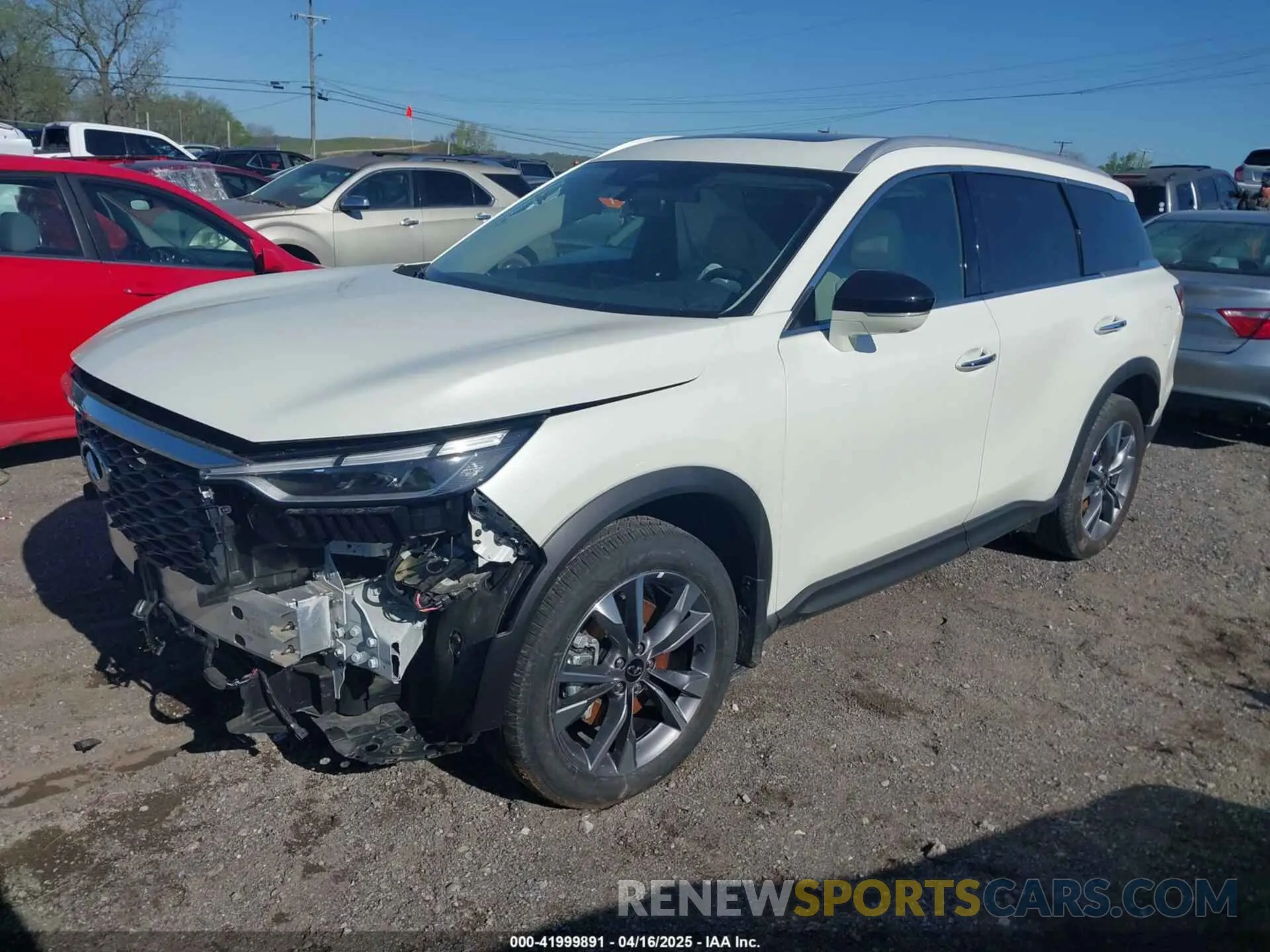2 Photograph of a damaged car 5N1DL1FR7RC355114 INFINITI QX60 2024