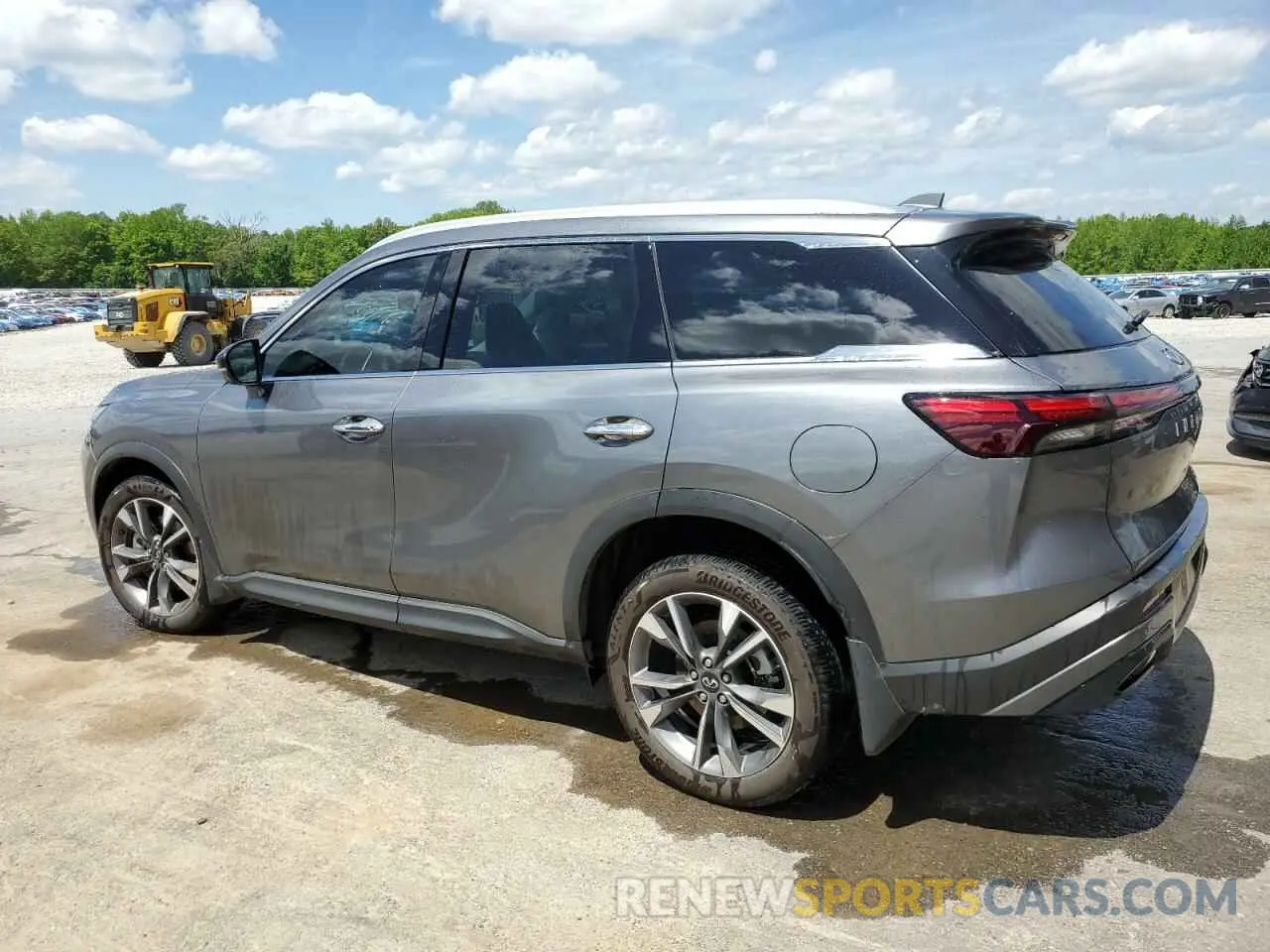 2 Photograph of a damaged car 5N1DL1FR9RC351355 INFINITI QX60 2024