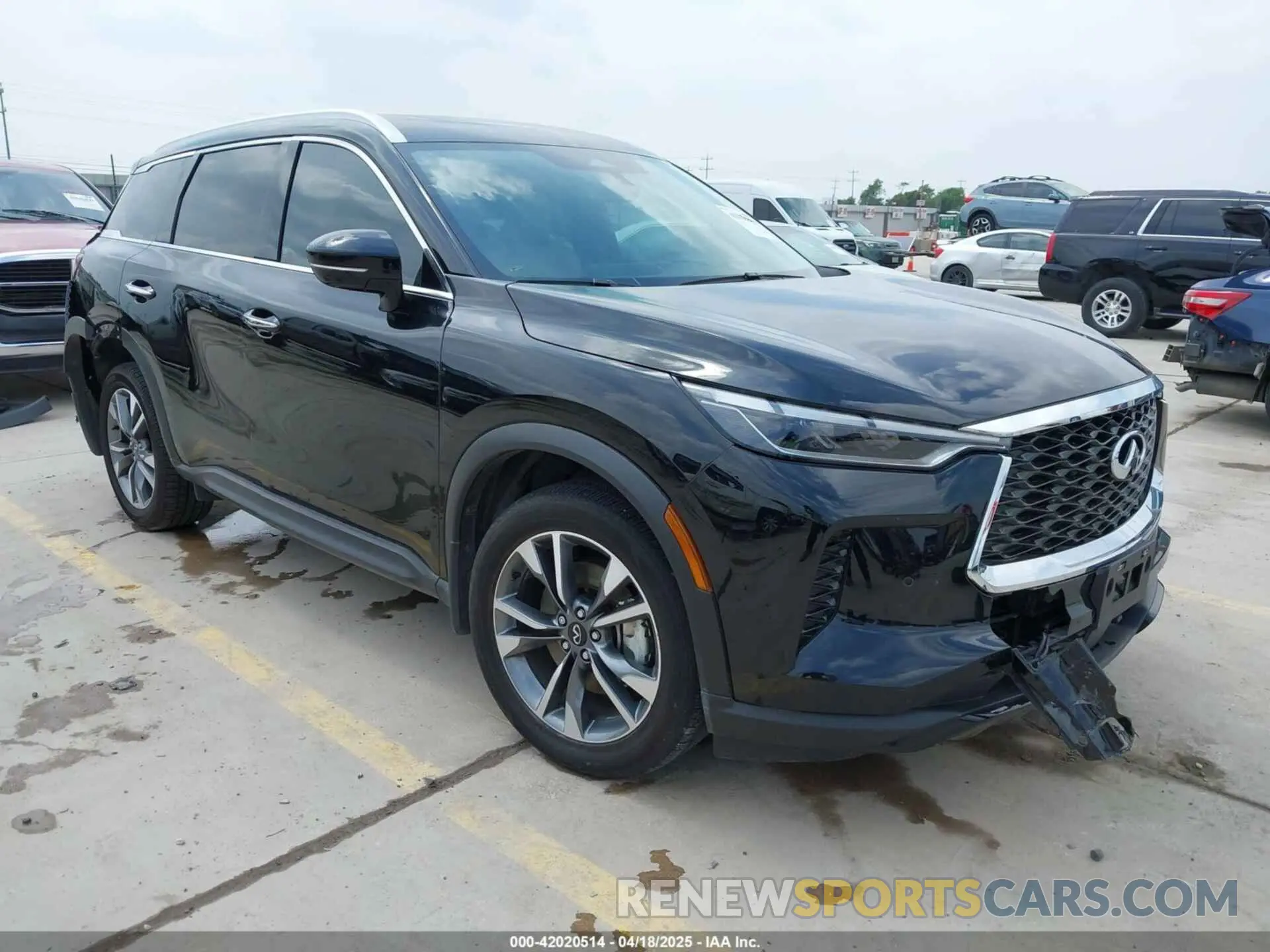 1 Photograph of a damaged car 5N1DL1FS8RC339717 INFINITI QX60 2024